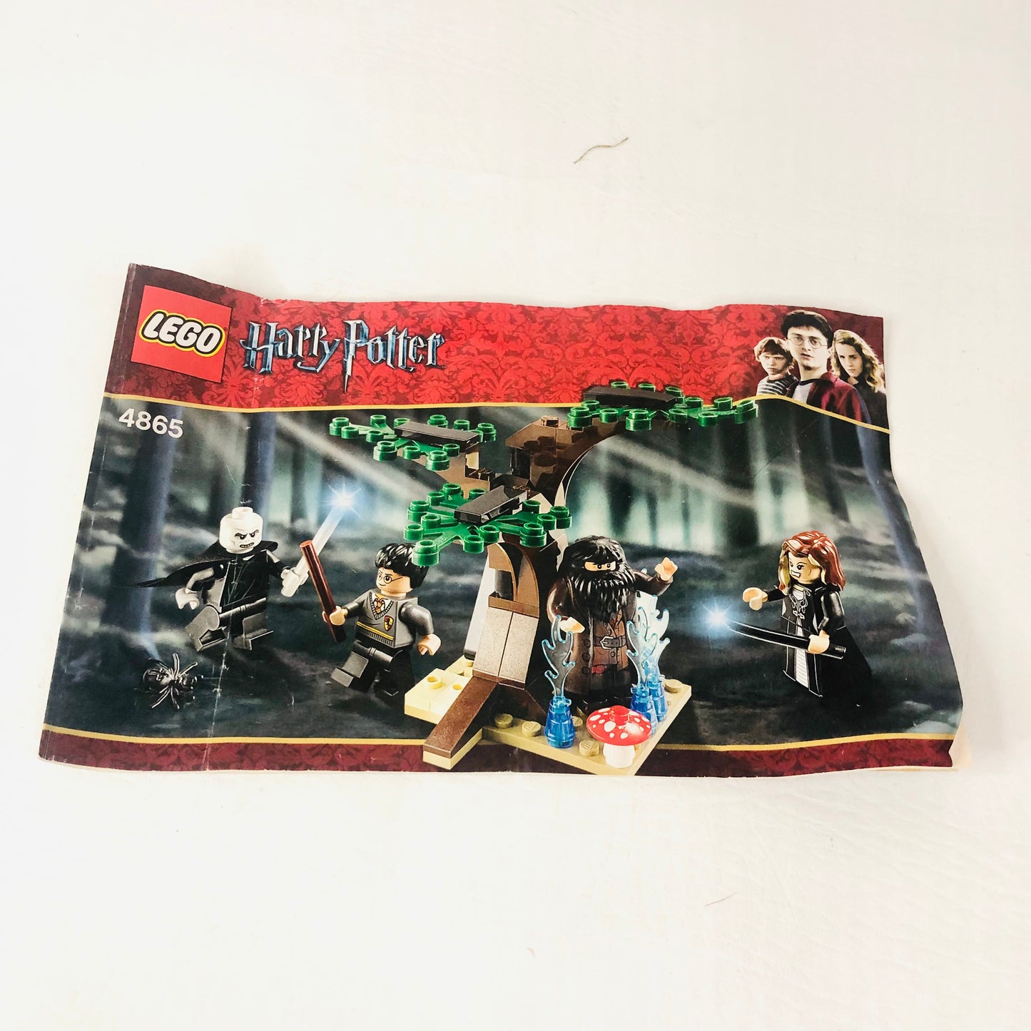 LEGO Harry Potter: The Forbidden Forest (4865) 100% Complete With Instructions and Minifigures