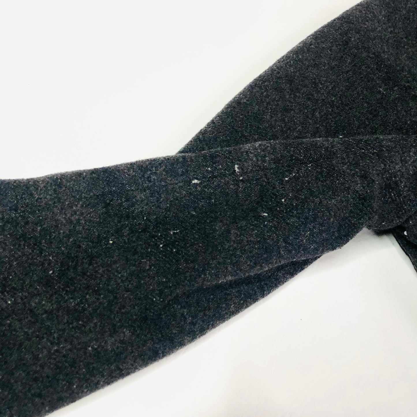 M&S Collarless Coat Jacket Grey Wool & Cashmere Blend Smart Occassion Nova Tides Size UK 14