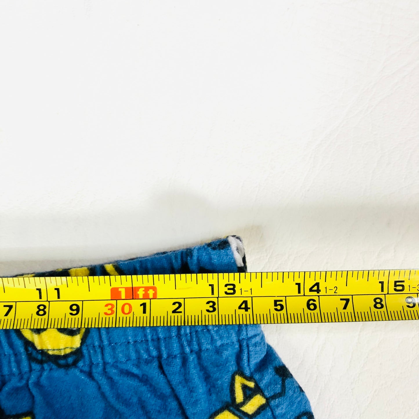 Childrens Unisex Minions Yellow & Blue Brushed Cotton Two Piece Button Down Pyjama Set Age 13 Years