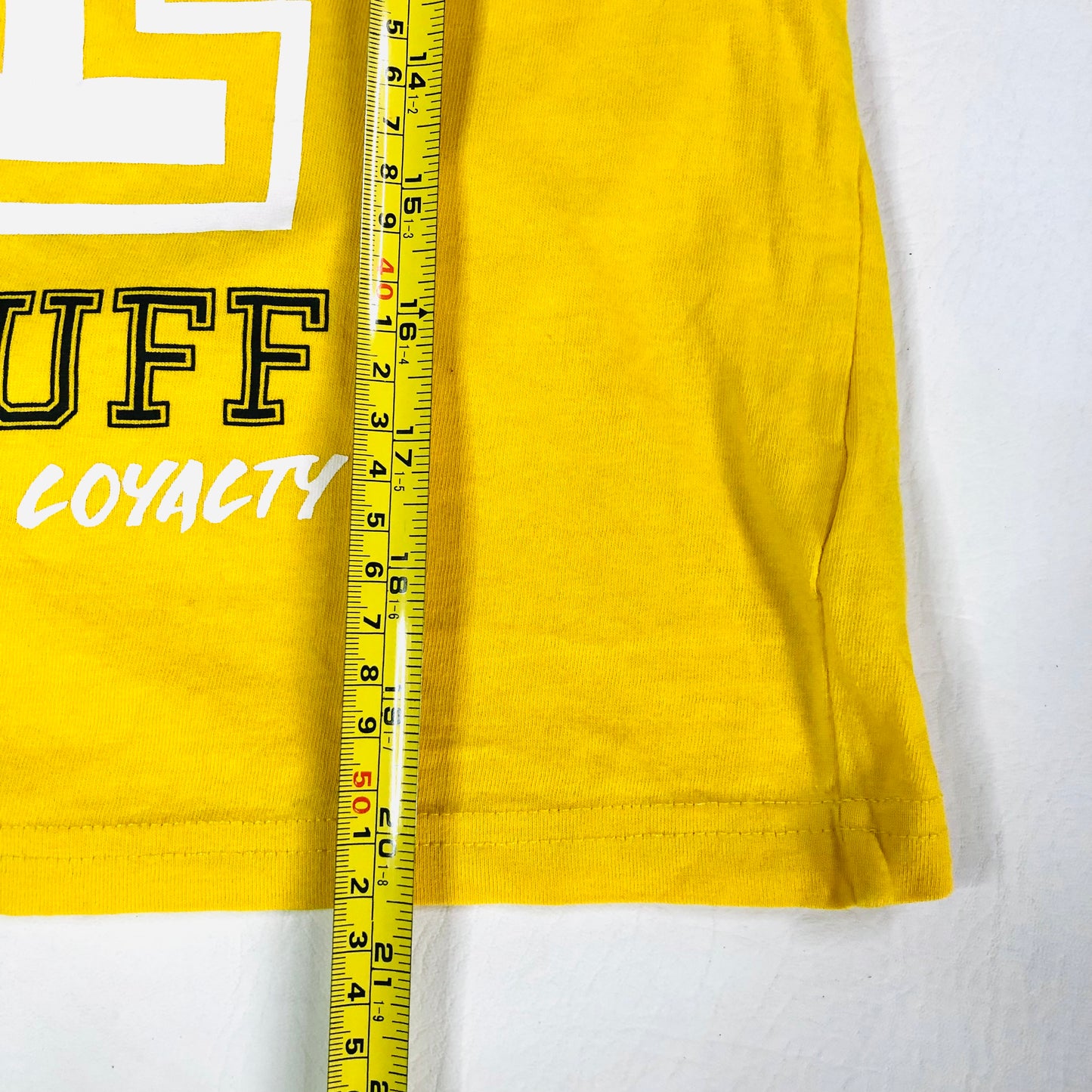TU Harry Potter Hufflepuff Yellow Two Piece 100% Cotton Unisex Kids Pyjamas Age 11-12 Years