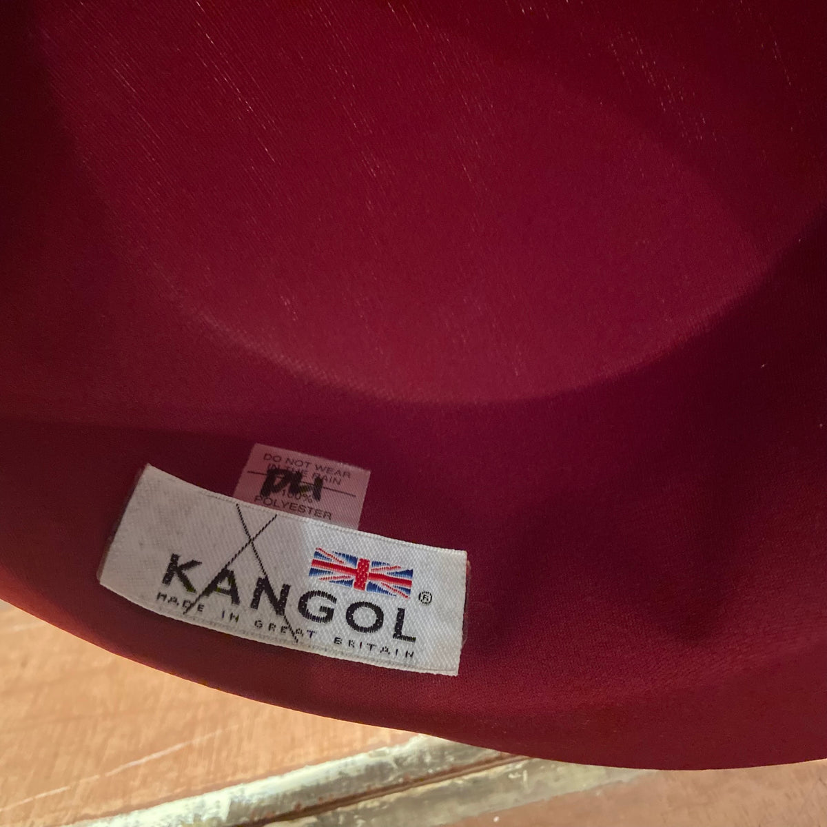 True Vintage | Kangol | Red | Upturned Breton Sailor Boater Hat | Pleated Band | 80s/90s | Formal Wedding Ascot | Classic | Made in GB