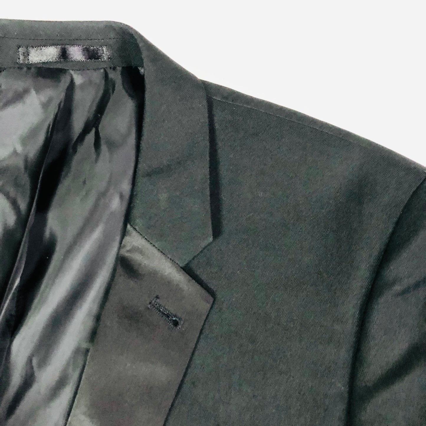 Taylor And Wright Men’s Classic Black Tuxedo Tux Dinner Suit Jacket Size 38R