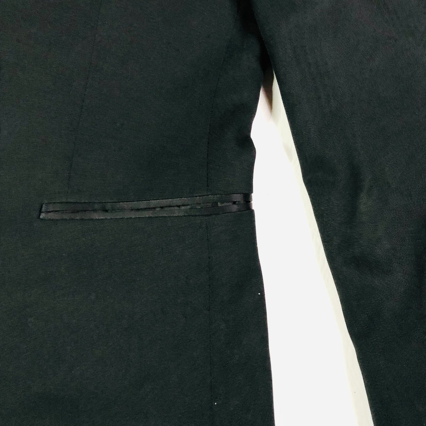 Taylor And Wright Men’s Classic Black Tuxedo Tux Dinner Suit Jacket Size 38R
