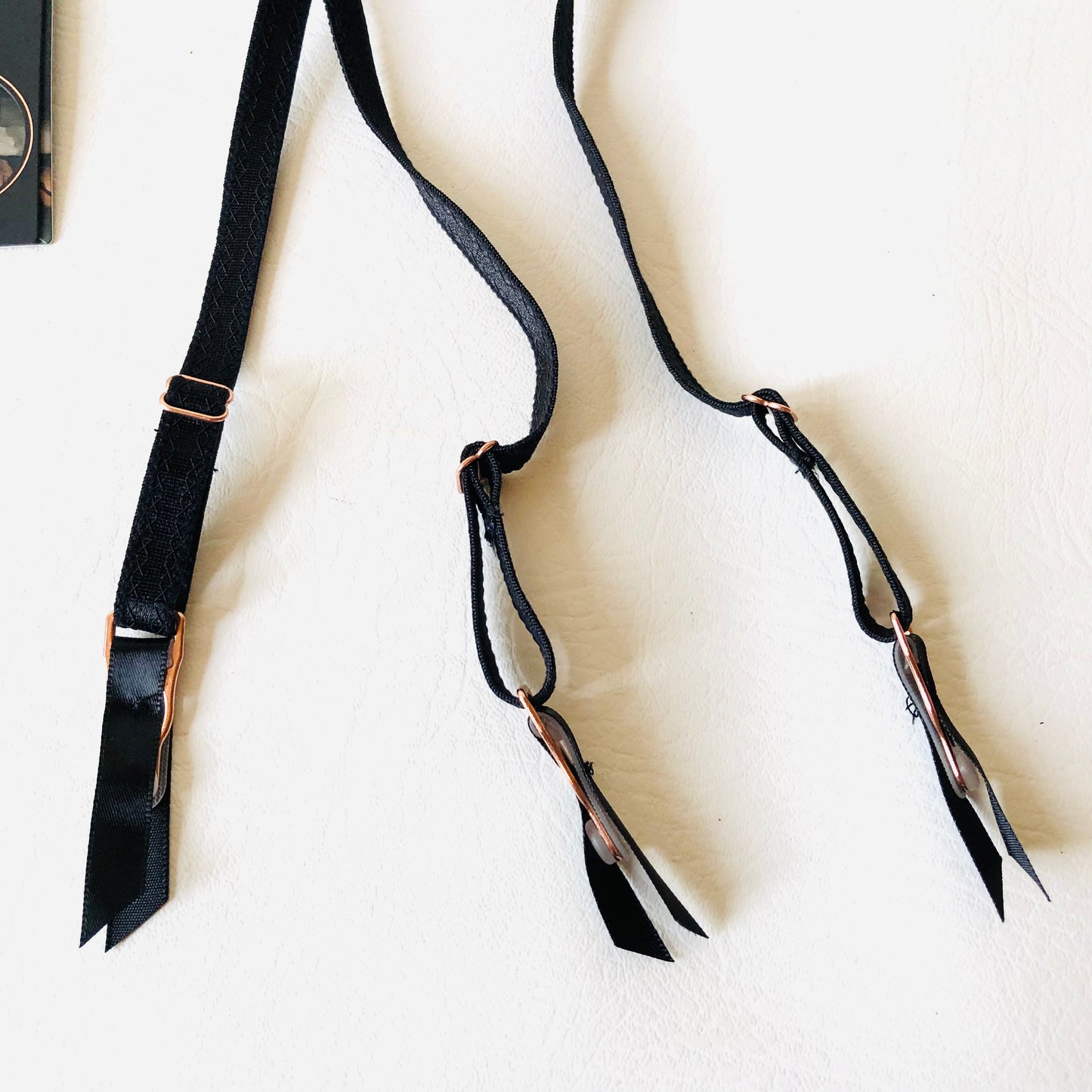 Scantilly By Curvy Kate Decadence Black & White Monochrome Suspender Belt Size Small NEW