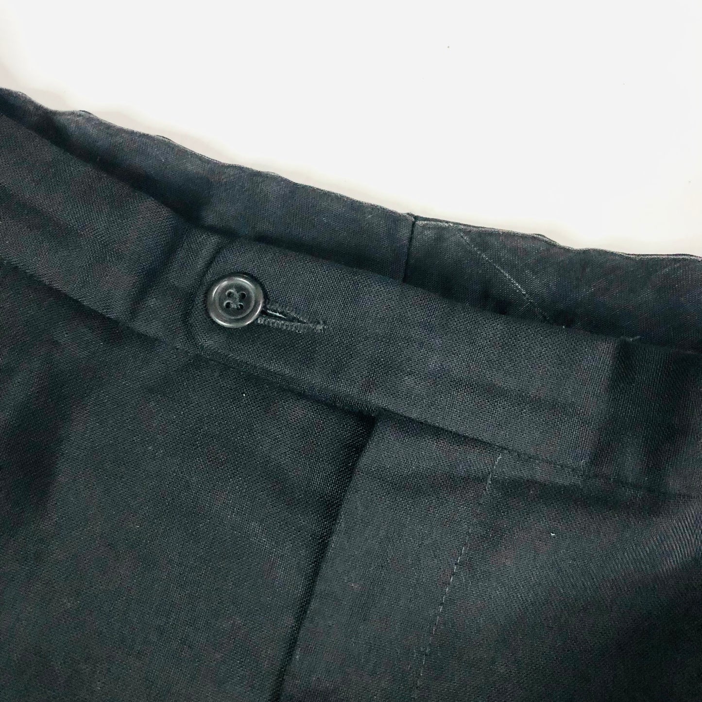 Mens HR Classic Black Two Piece Wool Blend Tuxedo Tux Dinner Suit Size 32S 38R
