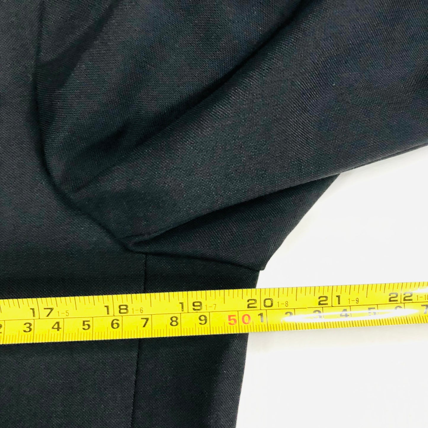 Mens HR Classic Black Two Piece Wool Blend Tuxedo Tux Dinner Suit Size 32S 38R