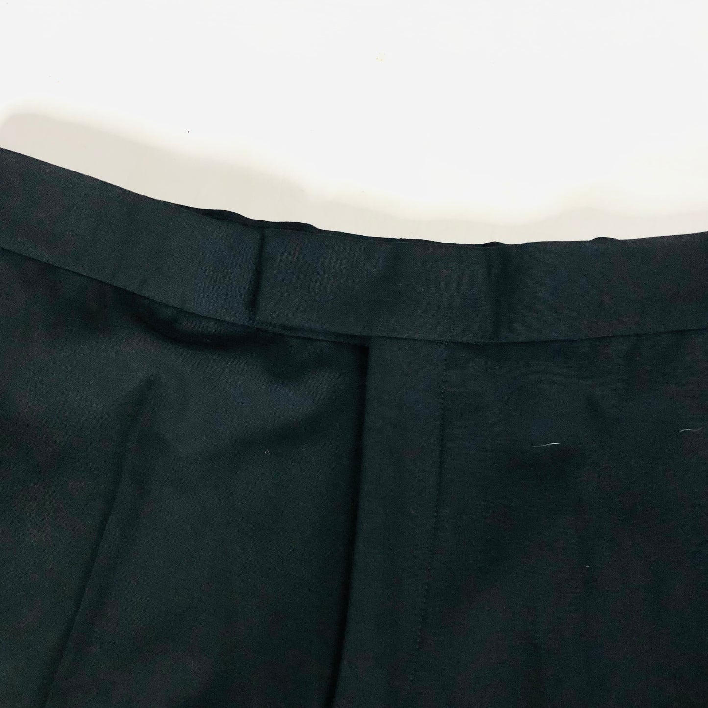 Karl Jackson Black Mens Wool Blend Tuxedo Tux Dinner Suit Trousers Size 32 Short