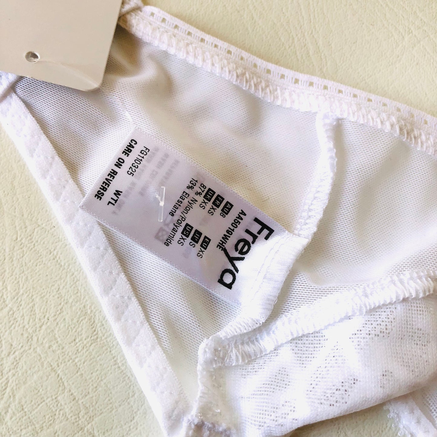 Freya Soiree White Lace Bridal Suspender Garter Belt Lingerie Size XS (UK 6/8) NEW