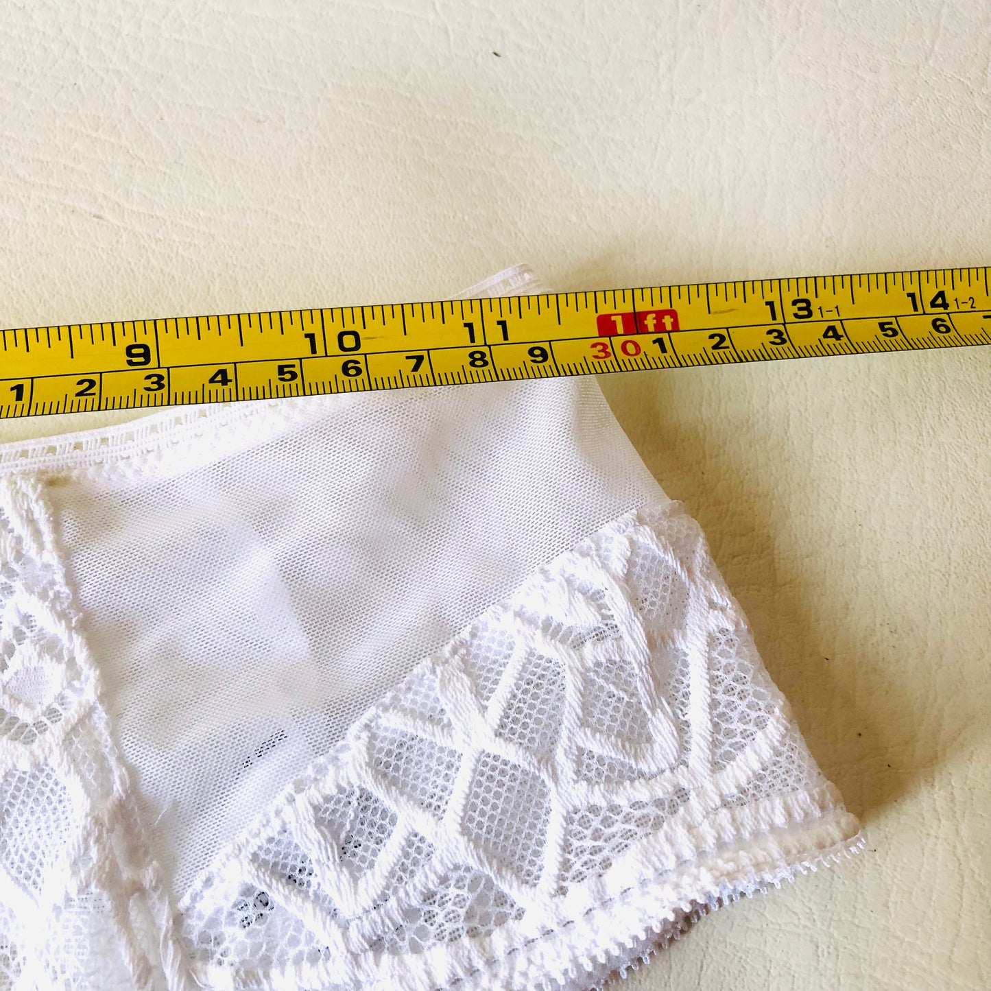 Freya Soiree White Lace Bridal Suspender Garter Belt Lingerie Size XS (UK 6/8) NEW