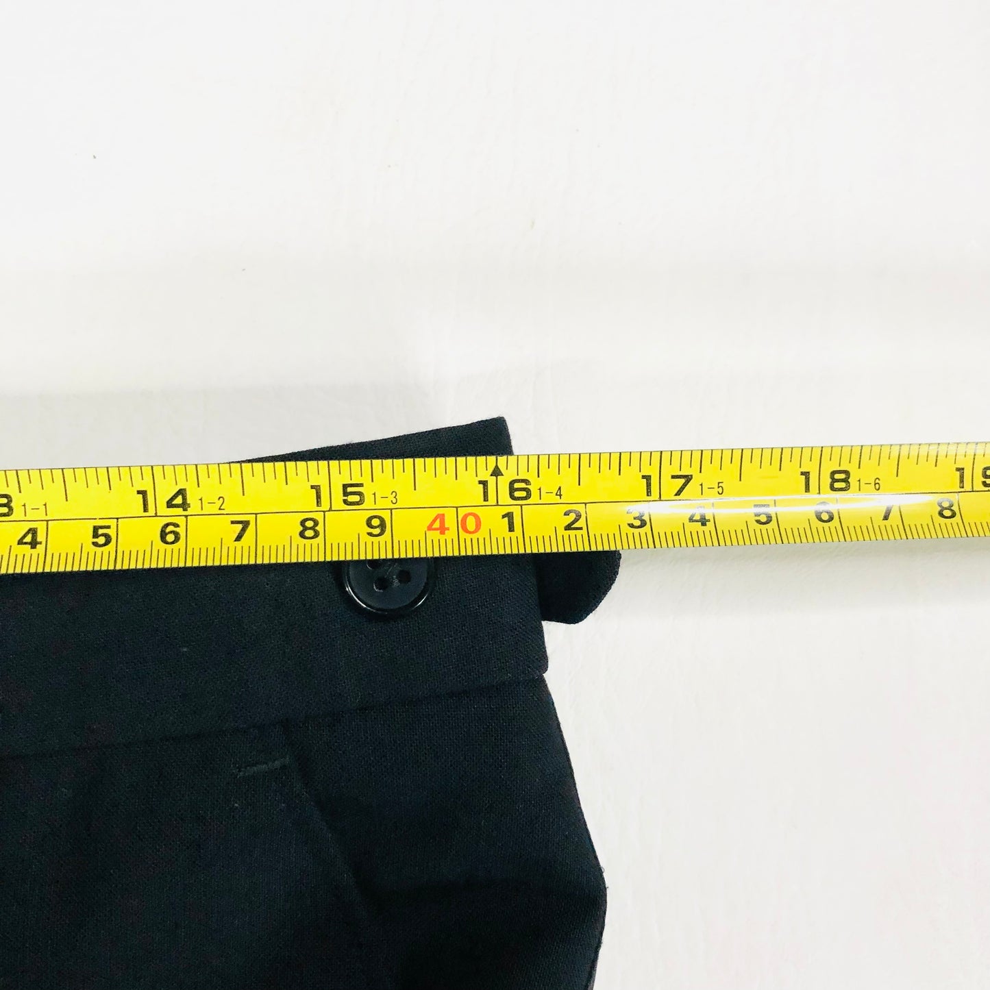 Karl Jackson Black Mens Wool Blend Tuxedo Tux Dinner Suit Trousers Size 32 Short