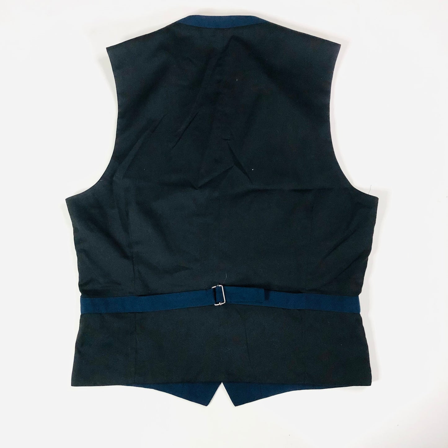 Ventura Mens Smart Blue Suit Waistcoat Vest Size 38R Slim Fit Wedding Races Work