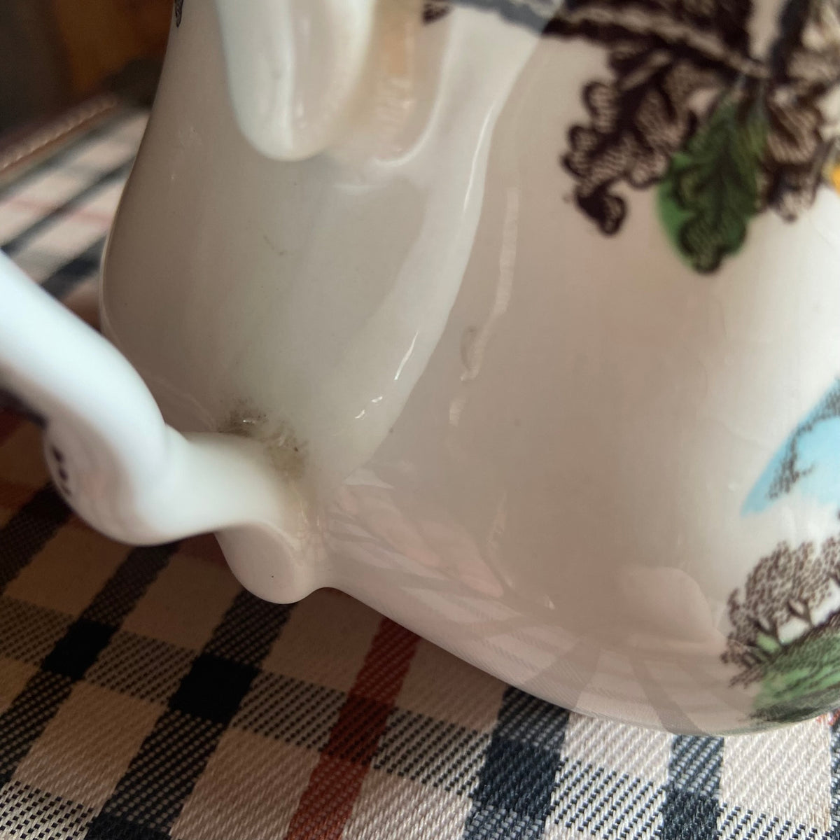 True Vintage | 1950s | Myott | Country Life | Staffordshire | Sugar Bowl and Lid | Hunting Horses | Country Kitchen
