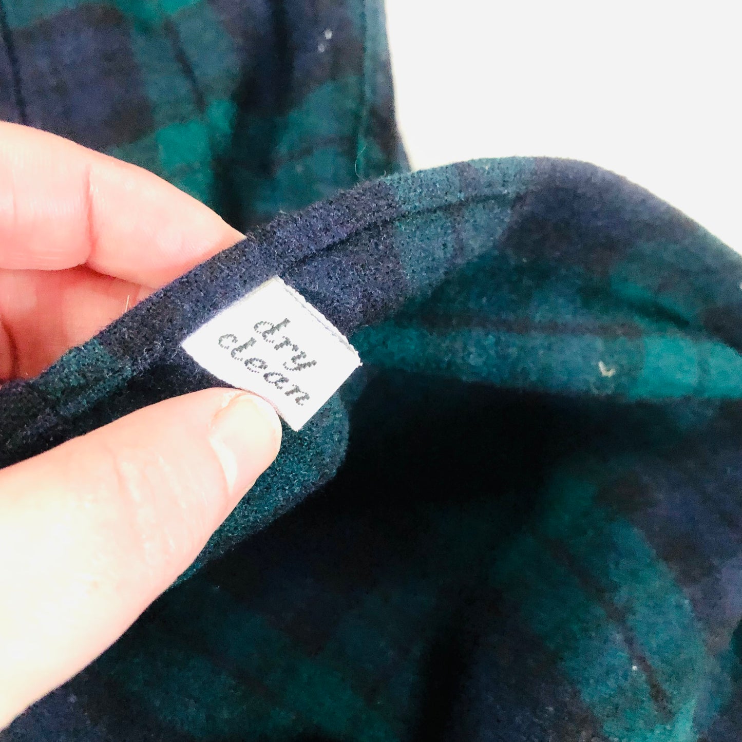 Pendleton 100% Wool Shirt Button Down Green Black Watch Tartan Plaid Size XL Vintage Made in USA