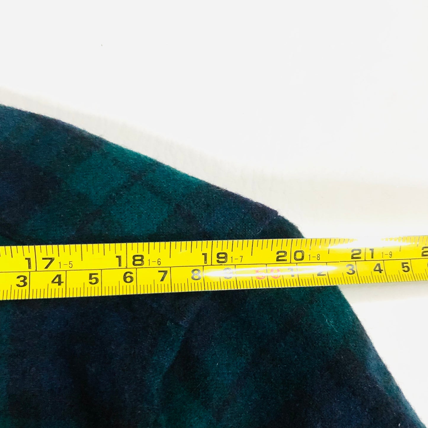 Pendleton 100% Wool Shirt Button Down Green Black Watch Tartan Plaid Size XL Vintage Made in USA