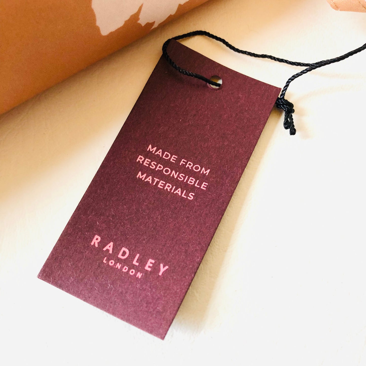 Radley Blooming Lovely Pecan Responsible Foldaway Superlite Umbrella NEW RRP £45