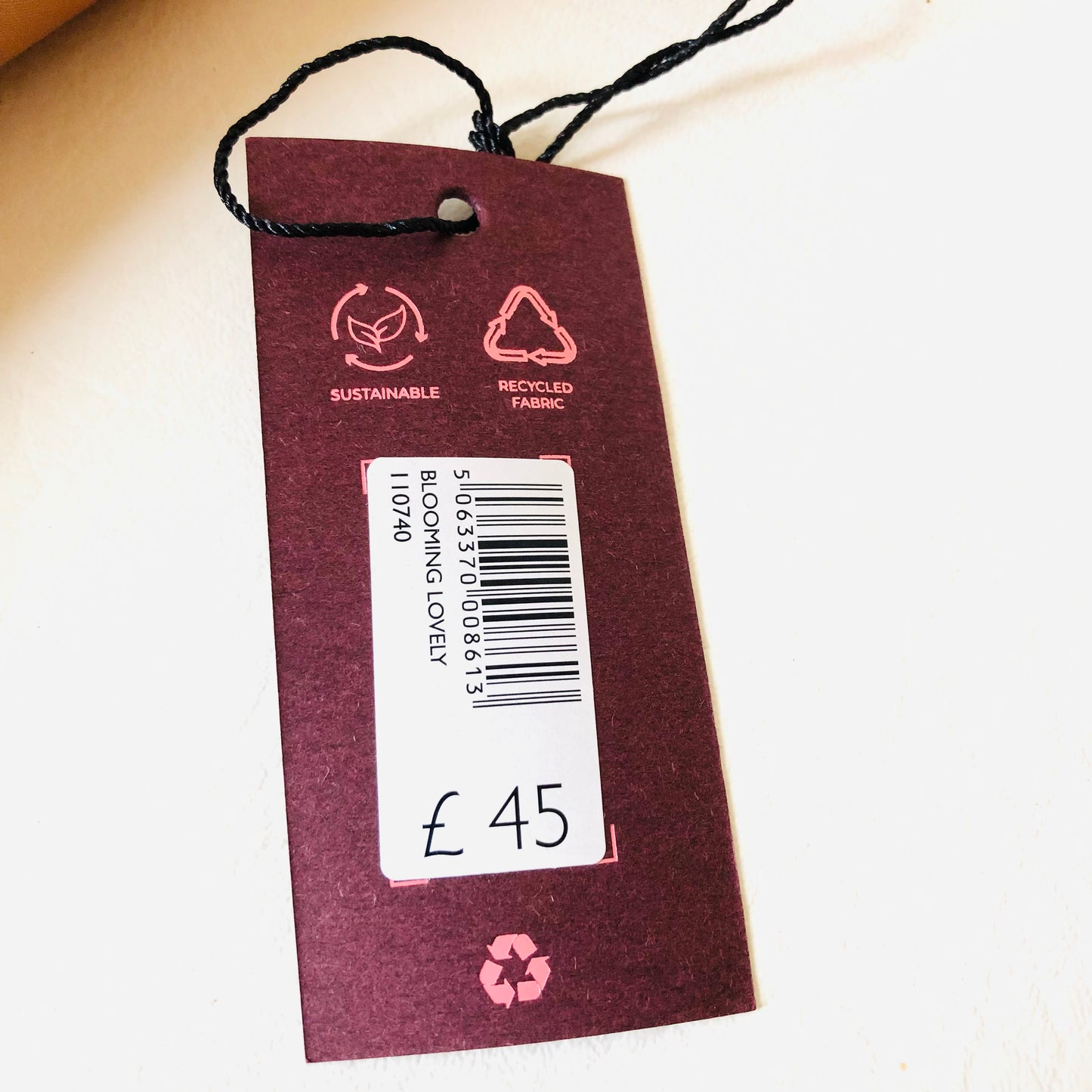 Radley Blooming Lovely Pecan Responsible Foldaway Superlite Umbrella NEW RRP £45