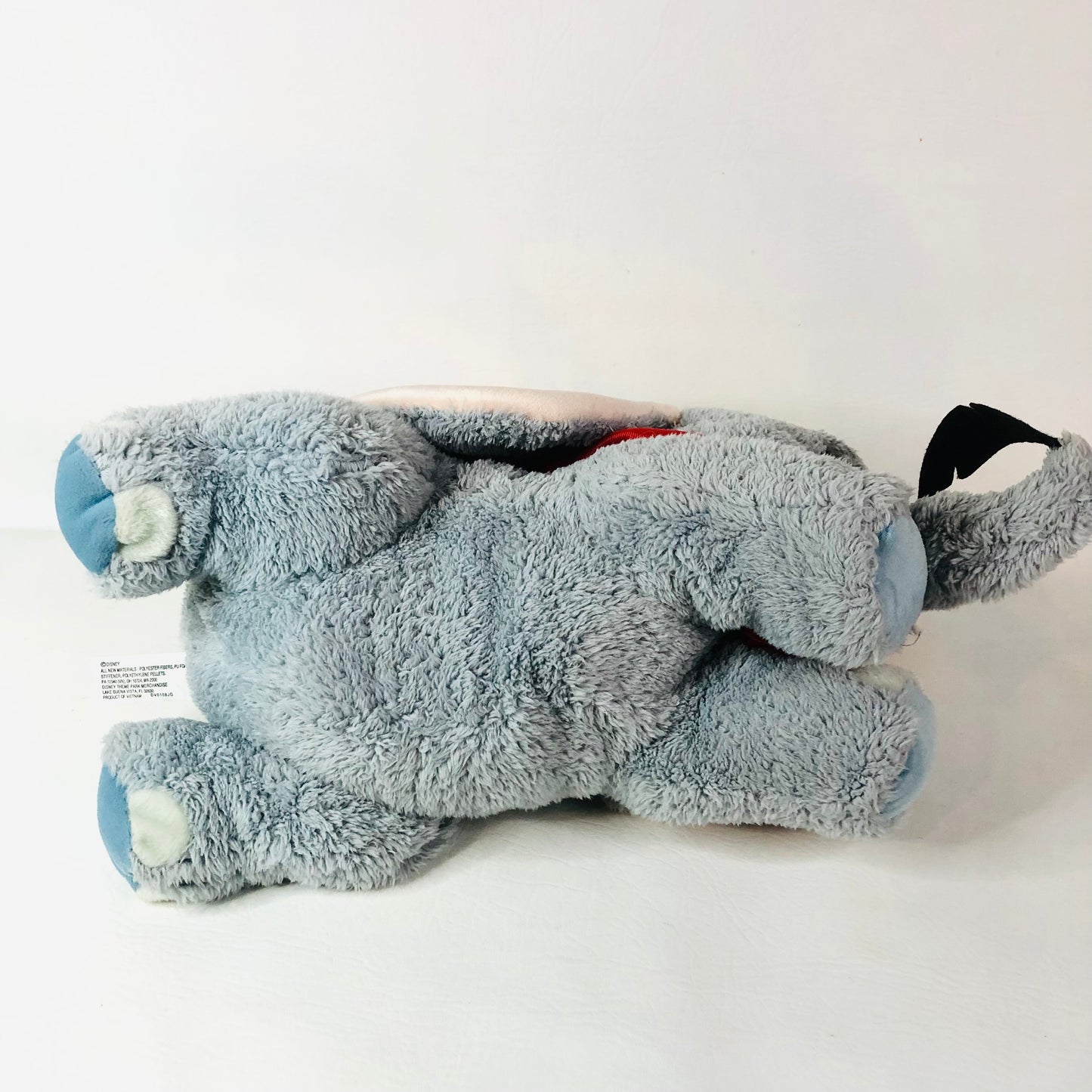 Disney Parks Dumbo With Feather Plush Soft toy 15” Rare Vintage New With Tags