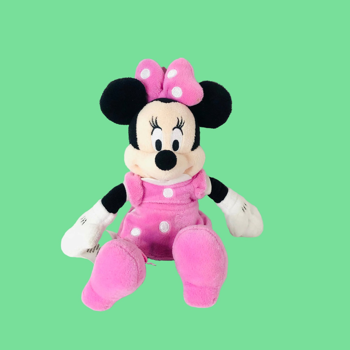 Disney Genuine Authentic Disney Store Pink Minnie Mouse Plush Soft Toy 10”