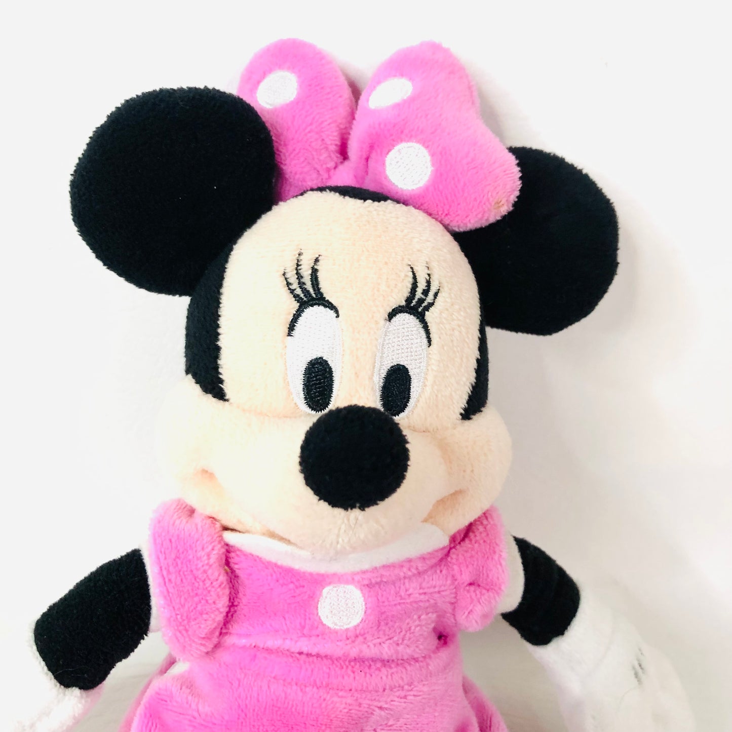 Disney Genuine Authentic Disney Store Pink Minnie Mouse Plush Soft Toy 10”