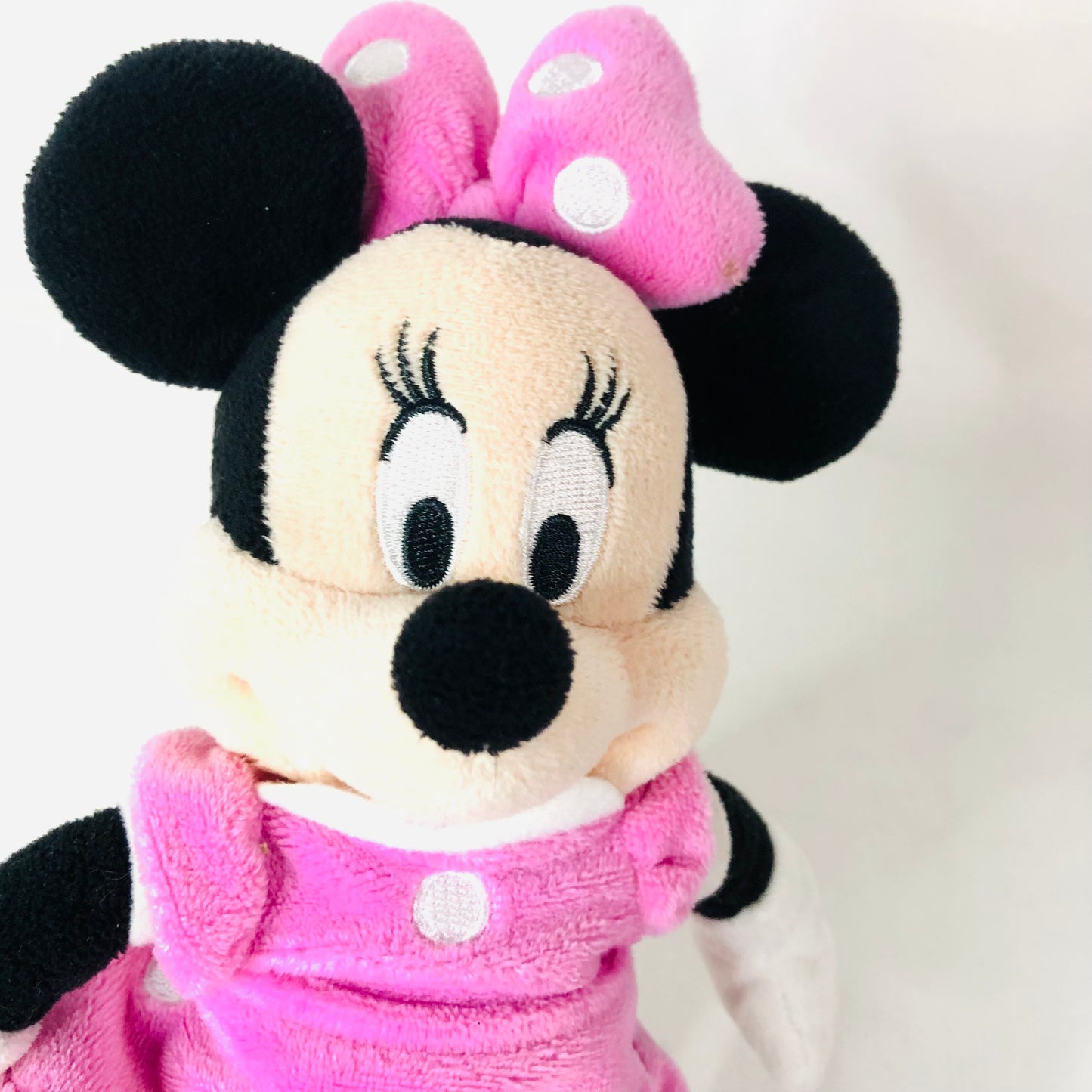 Disney Genuine Authentic Disney Store Pink Minnie Mouse Plush Soft Toy 10”