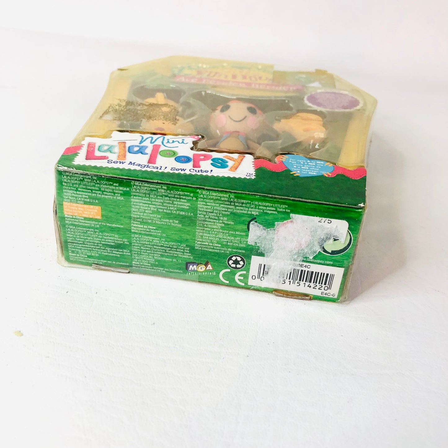 Mini Lalaloopsy Silly Funhouse Ace Fender Bender Doll Set Button Eyes MGA Sealed NEW
