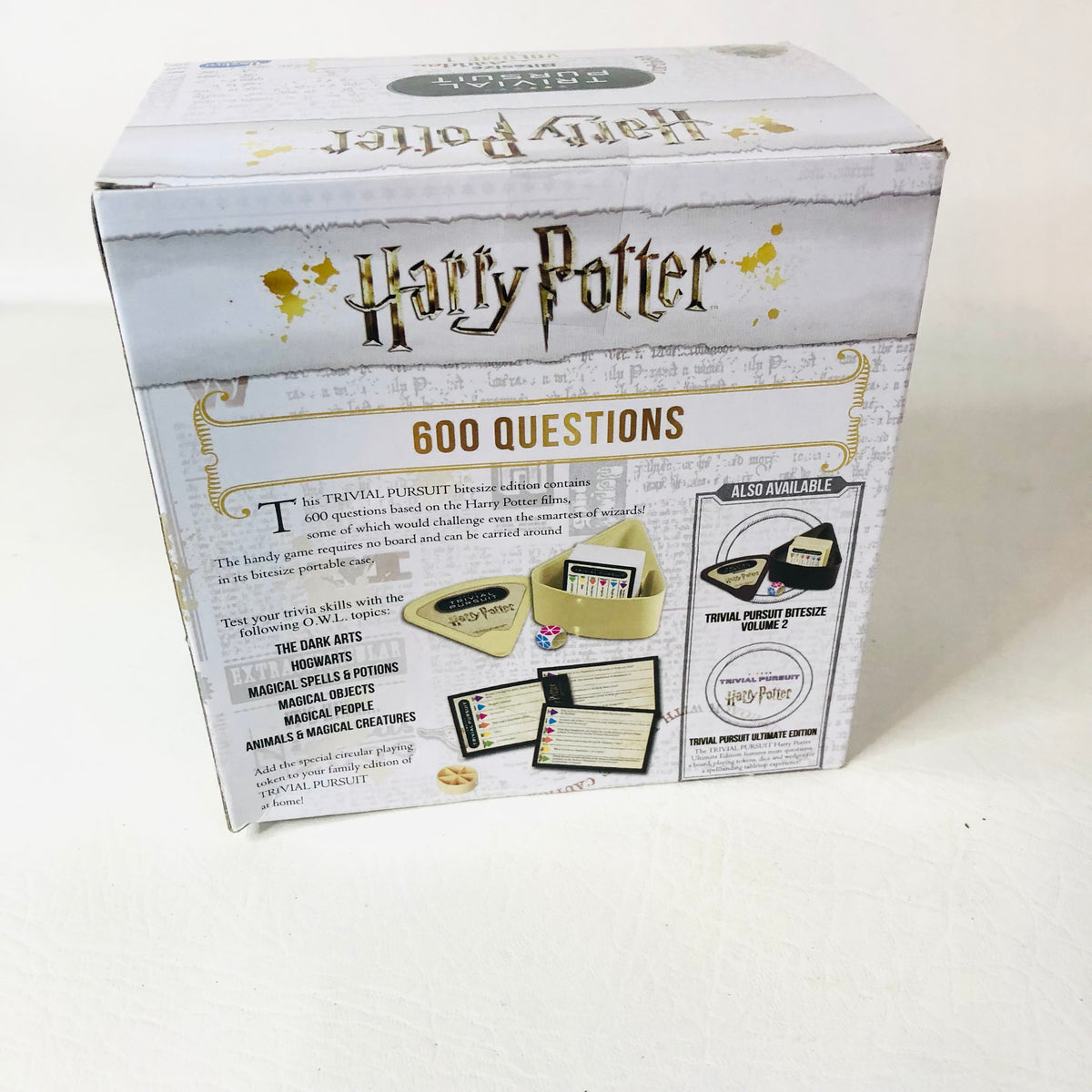 Hasbro Trivial Pursuit Bitesize Harry Potter Volume 1 Travel Quiz Card Game NEW