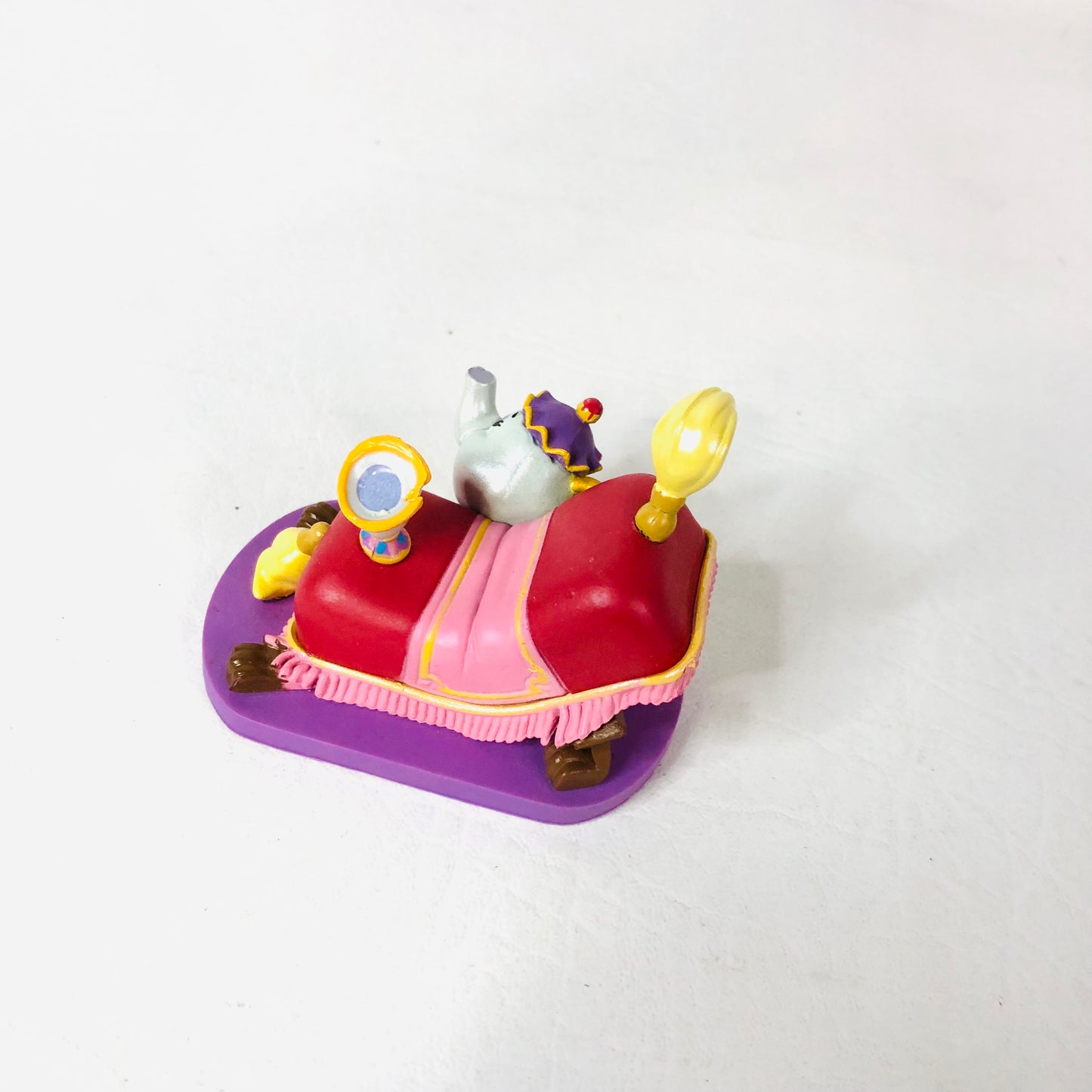 Disney Store Beauty and The Beast Playset 6x 4” Figures Belle Gaston 2016 Rare - Complete Set