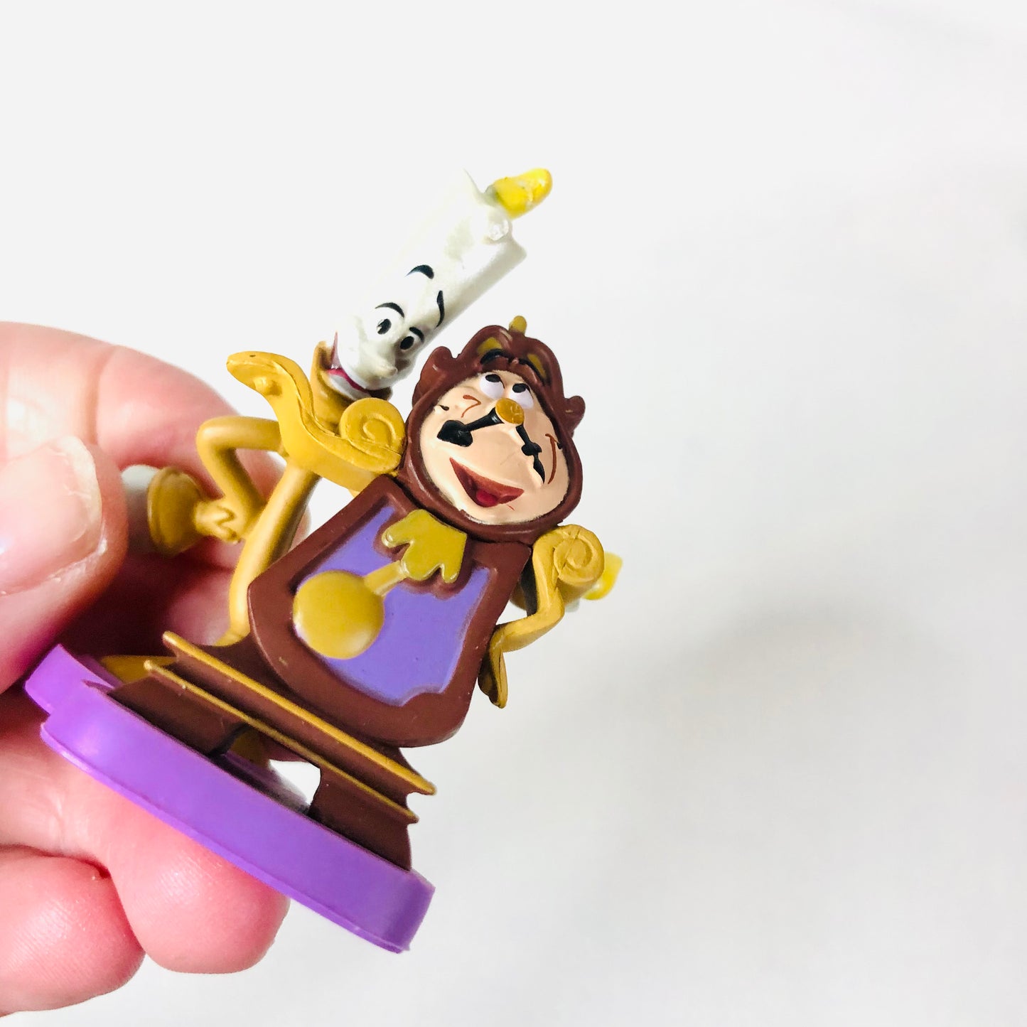 Disney Store Beauty and The Beast Playset 6x 4” Figures Belle Gaston 2016 Rare - Complete Set