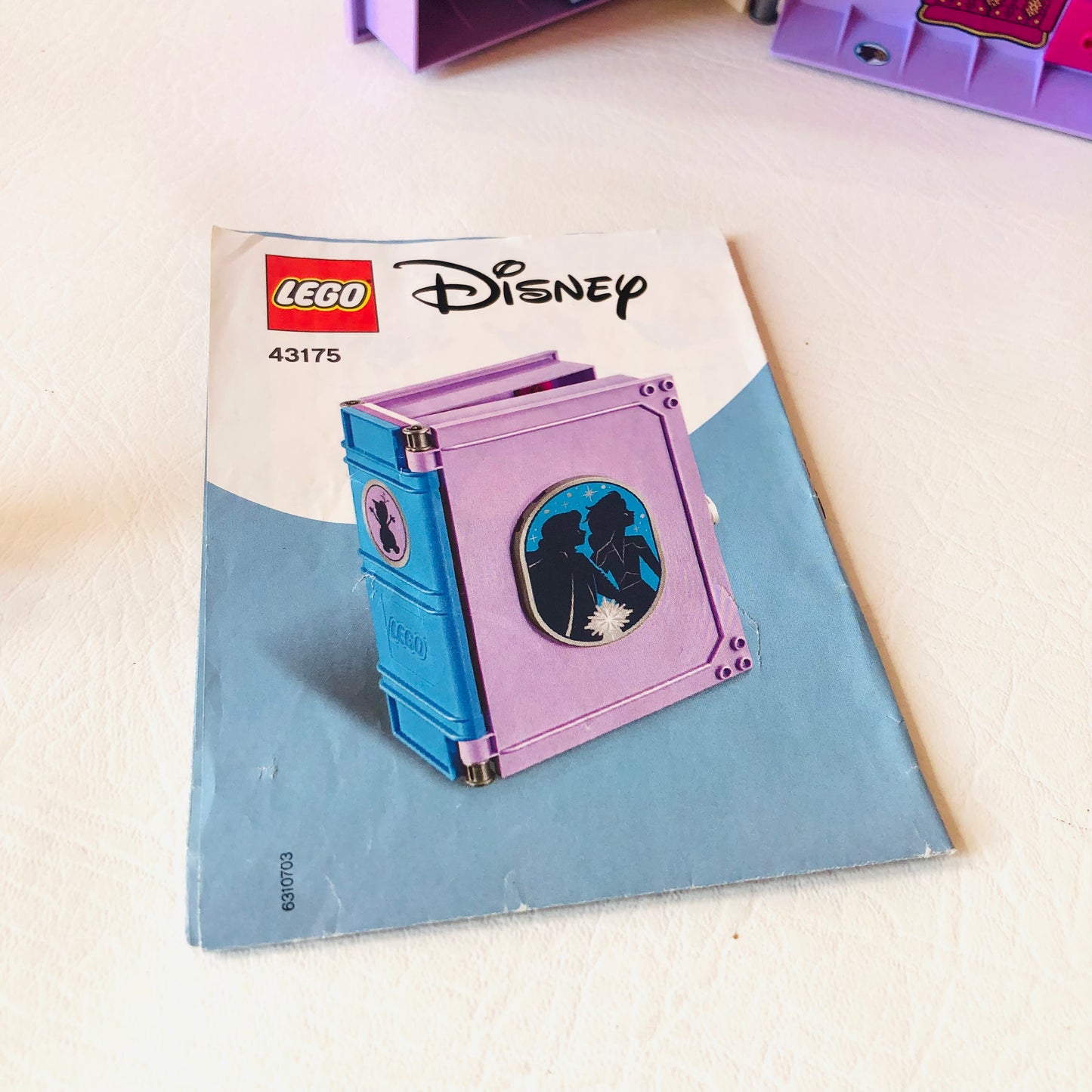 LEGO Disney Princess: Anna and Elsa's Storybook Adventures (43175) 100% Complete With Instructions & Minifigures & Box