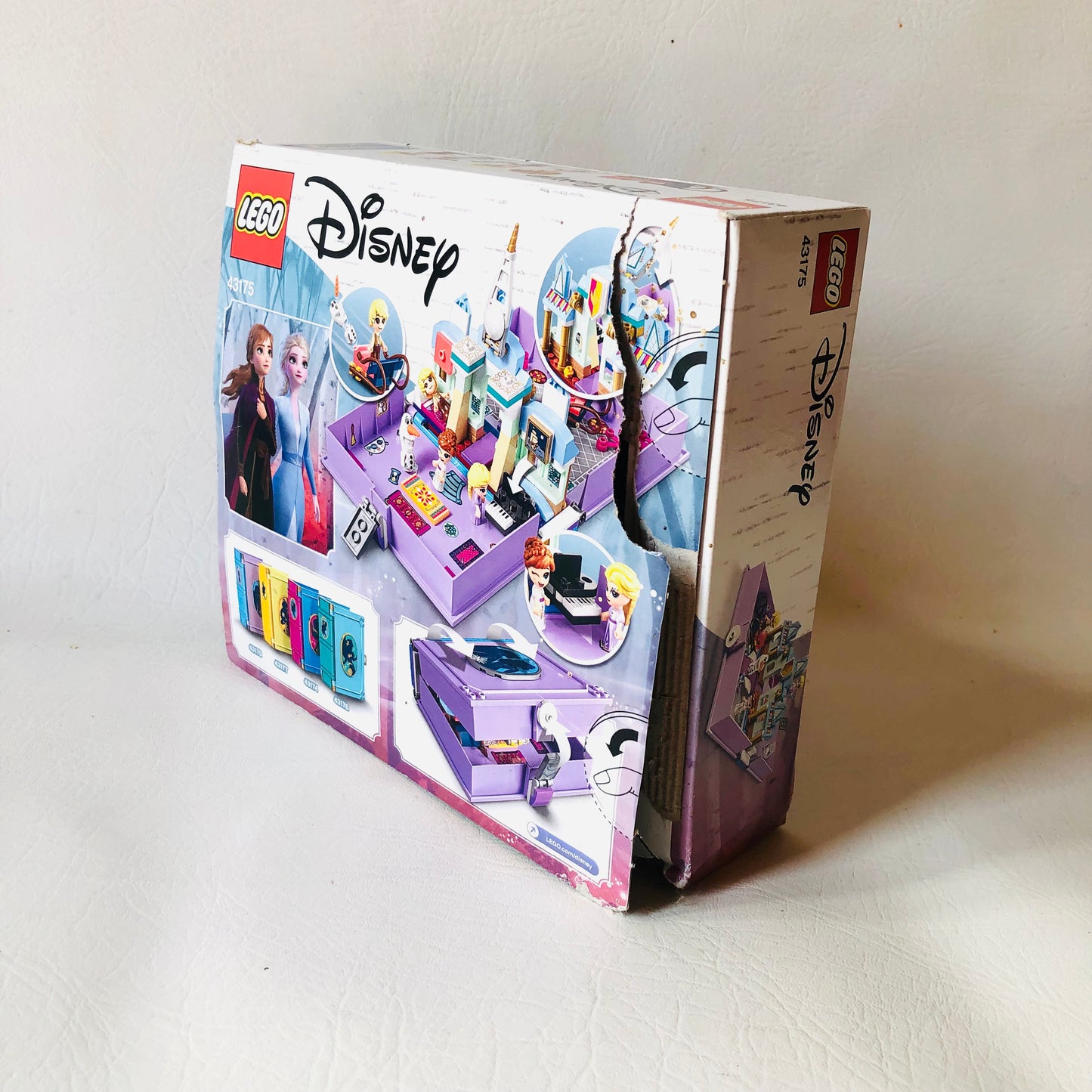 LEGO Disney Princess: Anna and Elsa's Storybook Adventures (43175) 100% Complete With Instructions & Minifigures & Box