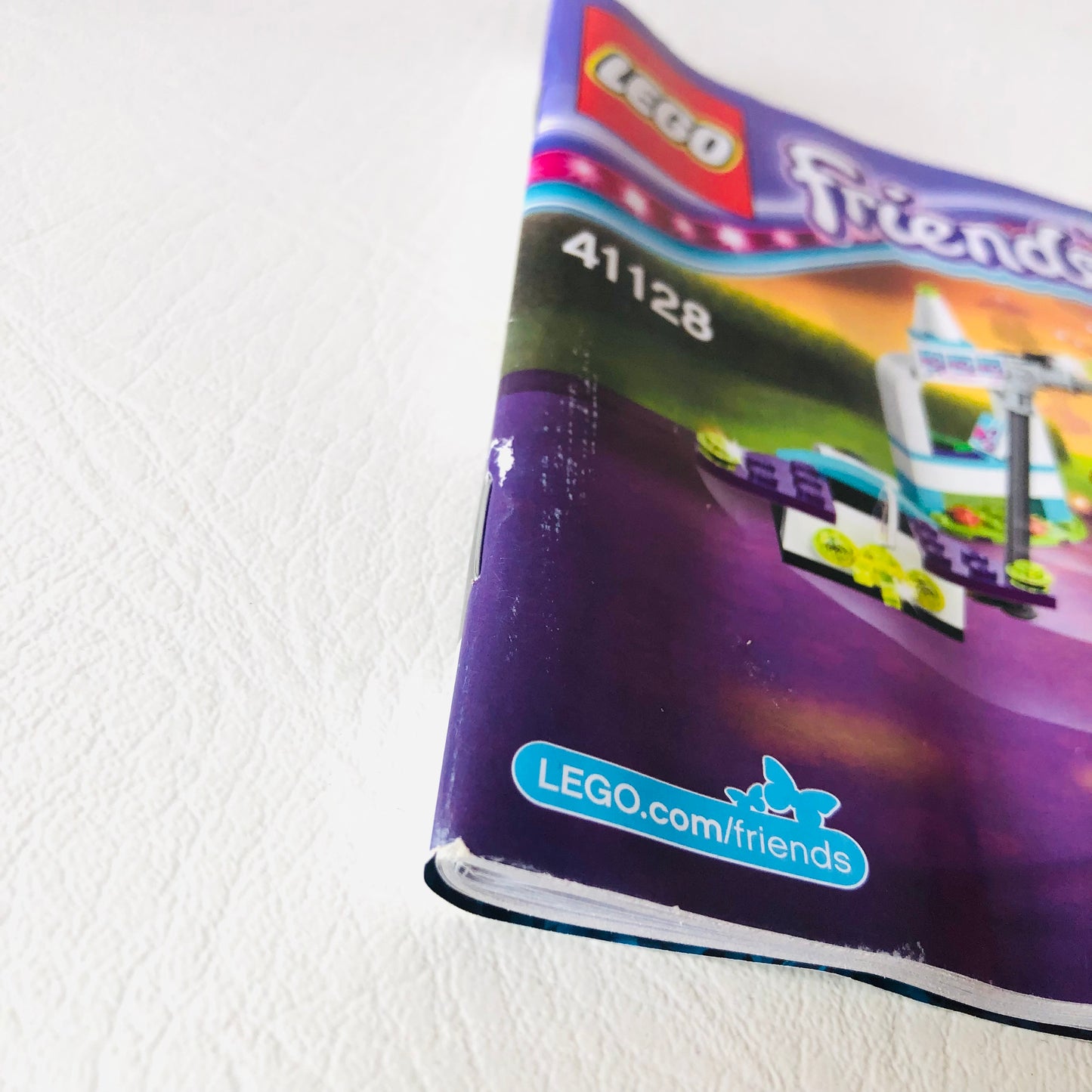 LEGO FRIENDS: Amusement Park Space Ride (41128) 100% Complete With Instructions & Minifigures & Box