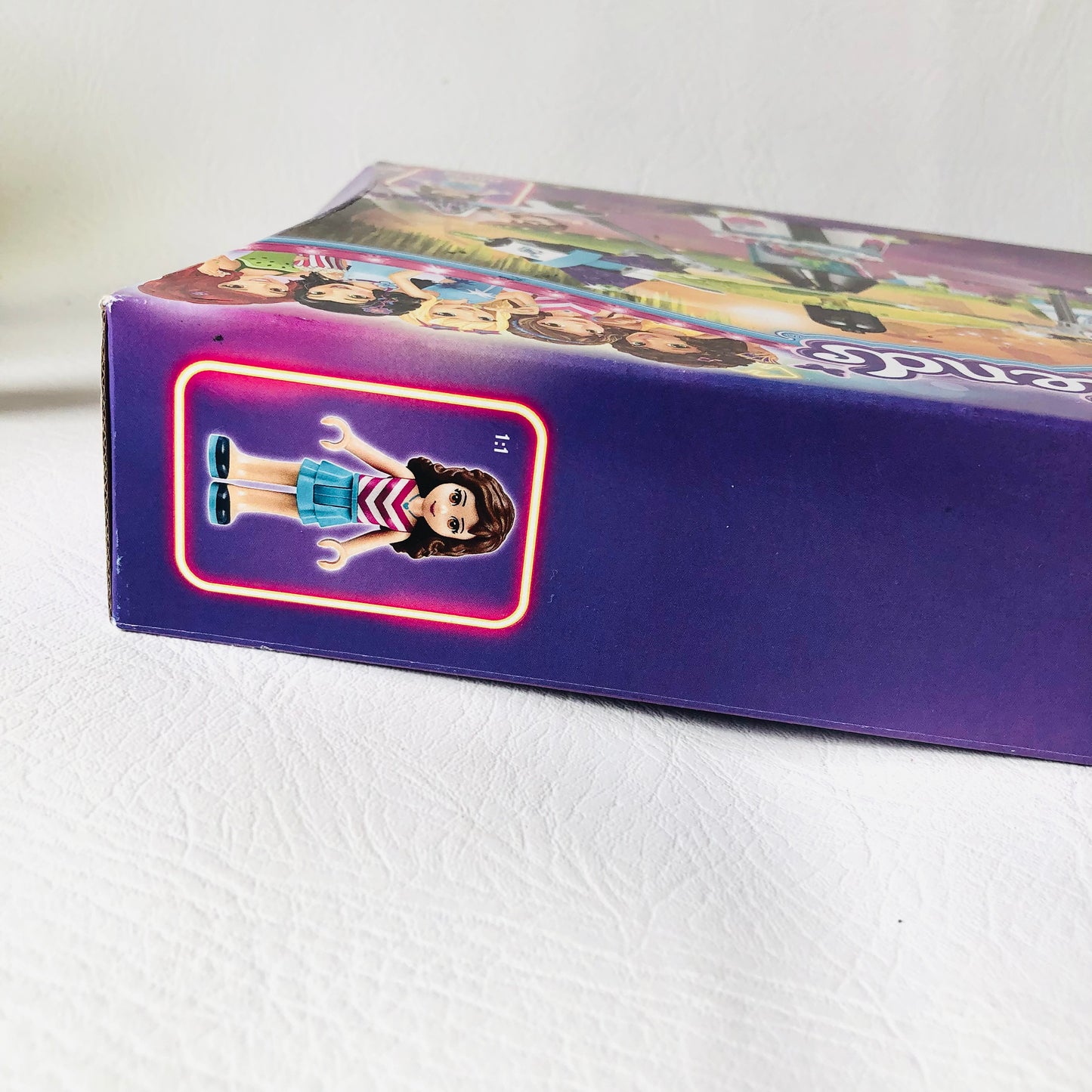 LEGO FRIENDS: Amusement Park Space Ride (41128) 100% Complete With Instructions & Minifigures & Box
