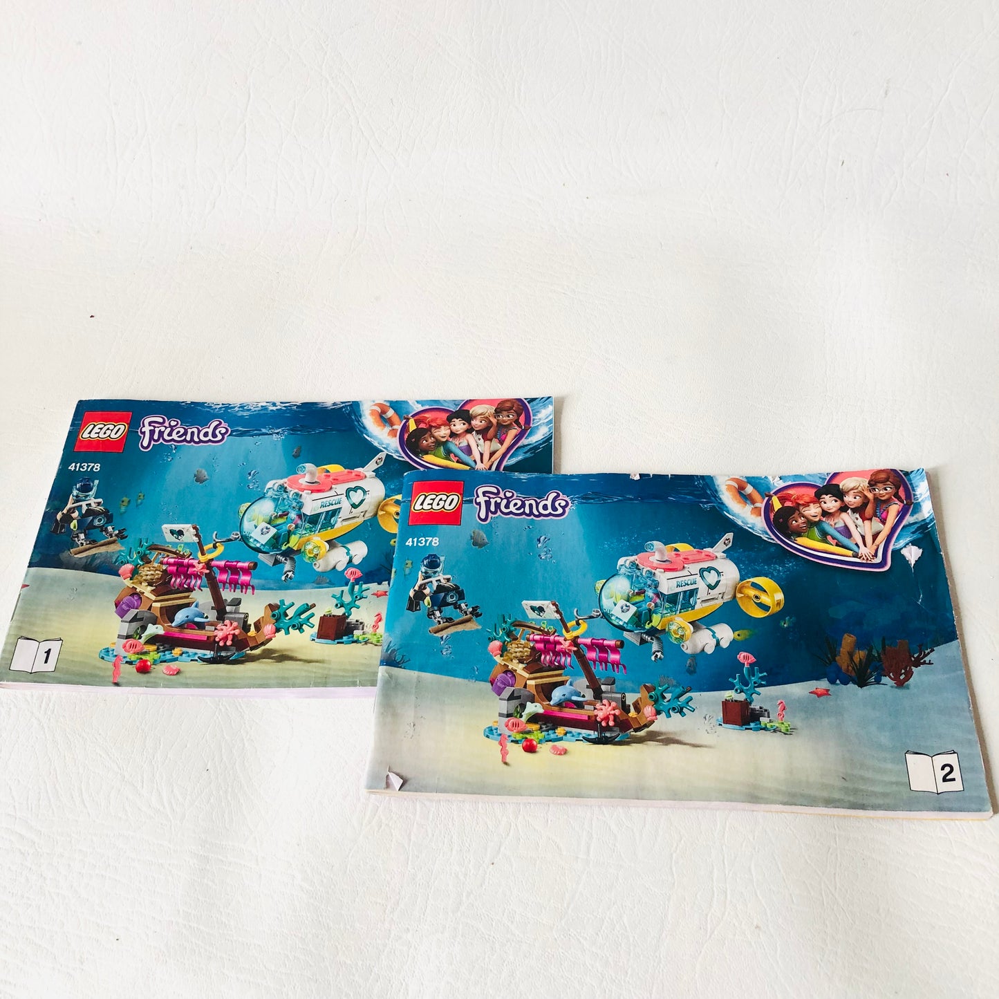 LEGO FRIENDS: Dolphins Rescue Mission (41378) 100% Complete With Instructions & Minifigures & Box