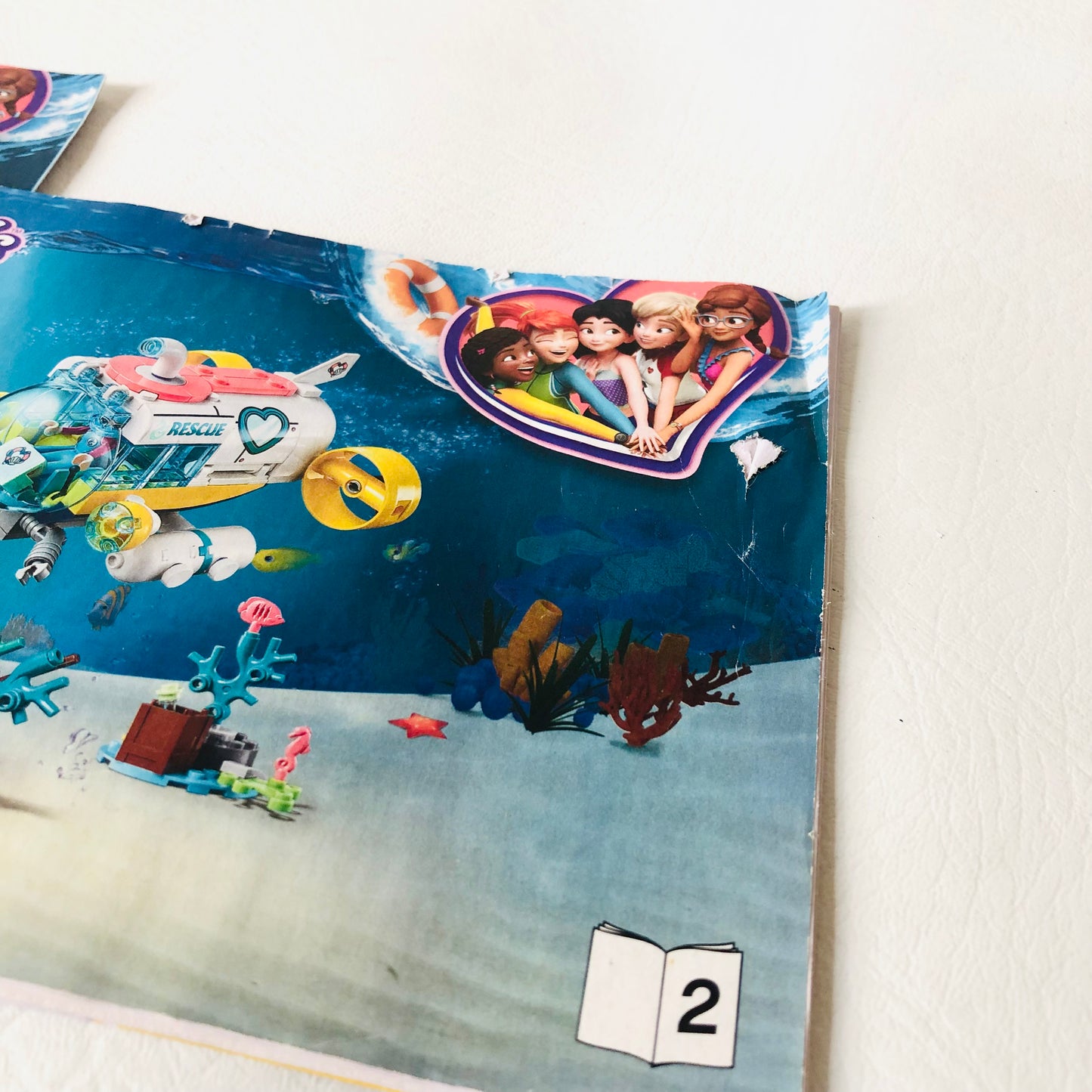 LEGO FRIENDS: Dolphins Rescue Mission (41378) 100% Complete With Instructions & Minifigures & Box