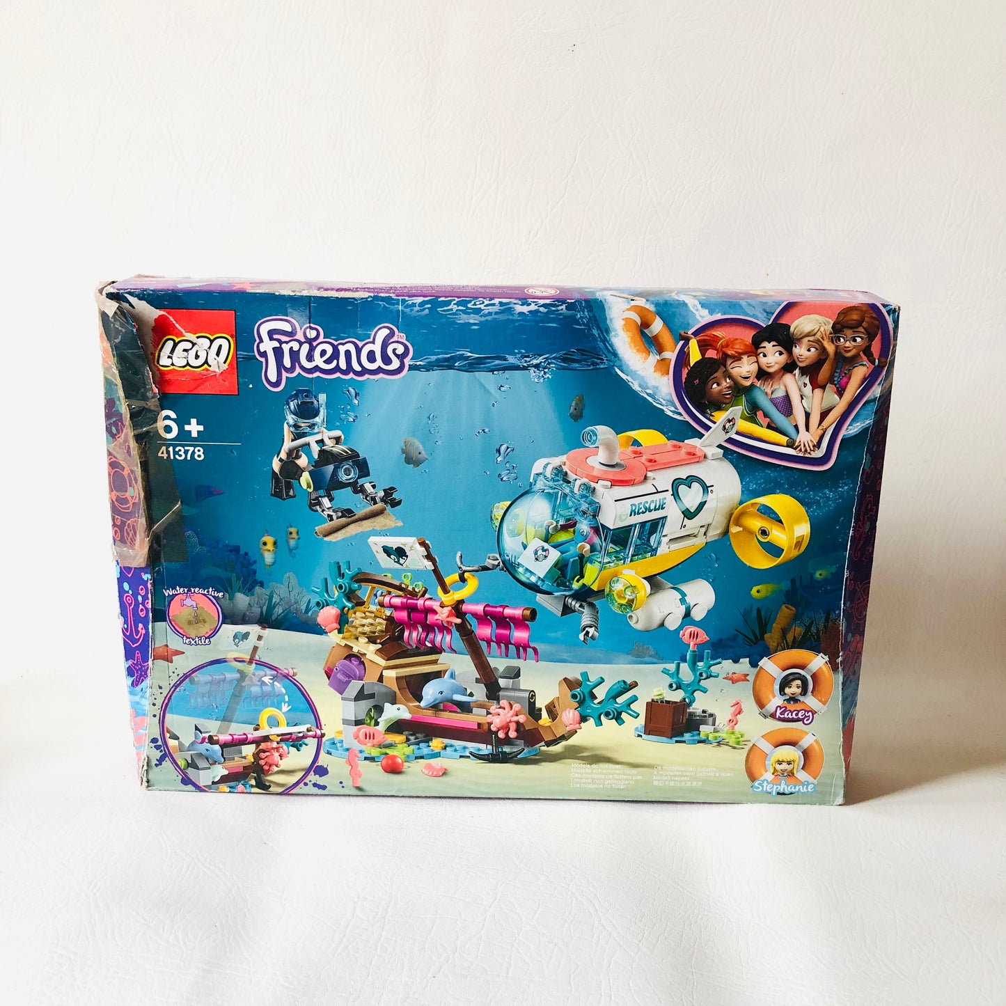 LEGO FRIENDS: Dolphins Rescue Mission (41378) 100% Complete With Instructions & Minifigures & Box