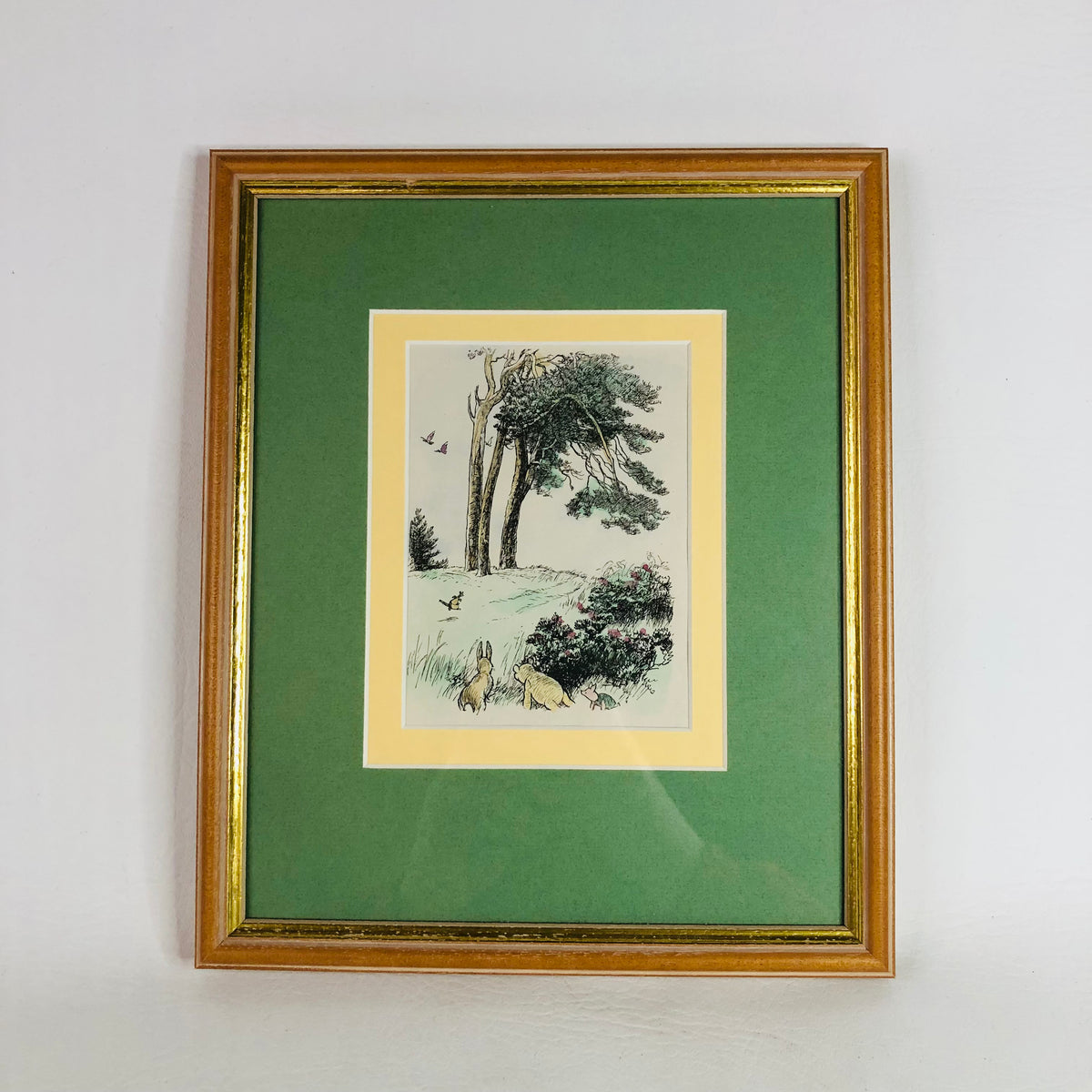 Classic Winnie The Pooh Framed Print E.H. Shepard - High Quality Gallery Mount