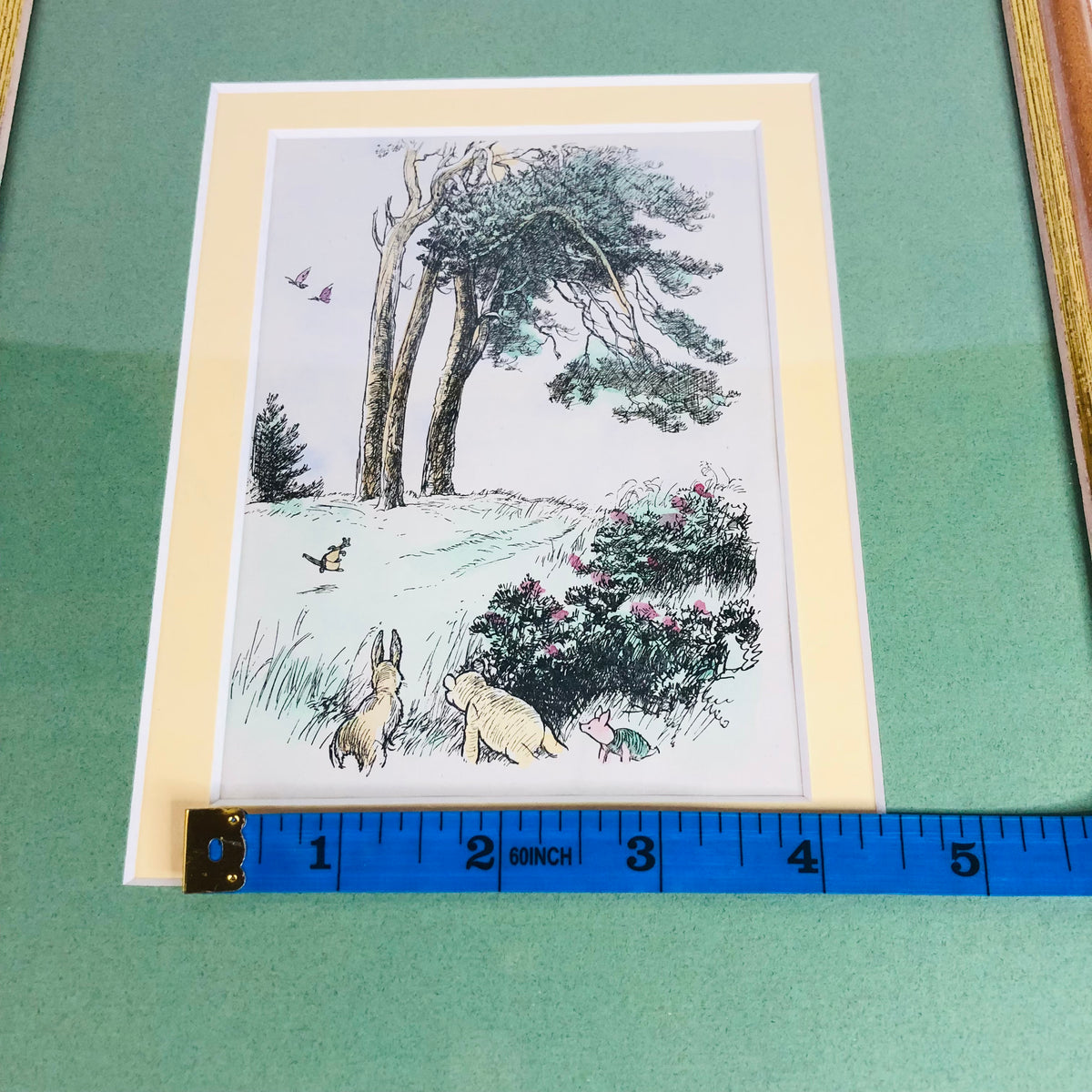 Classic Winnie The Pooh Framed Print E.H. Shepard - High Quality Gallery Mount