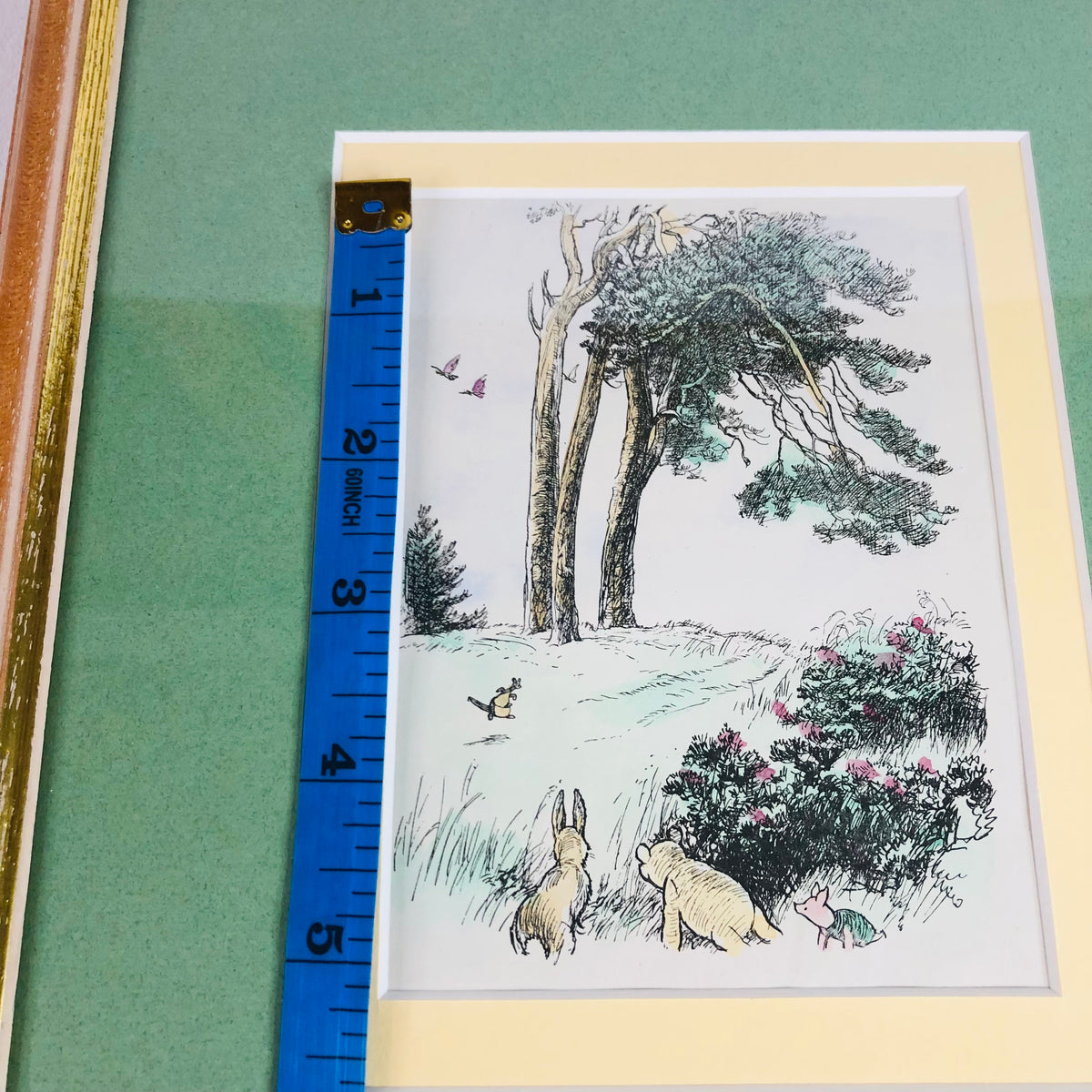 Classic Winnie The Pooh Framed Print E.H. Shepard - High Quality Gallery Mount
