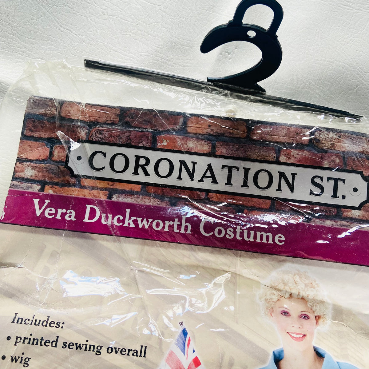 Rubies | Coronation Street | Vera Duckworth | Fancy Dress Costume | Halloween | Size Small (8-10) | Tunic | NEW
