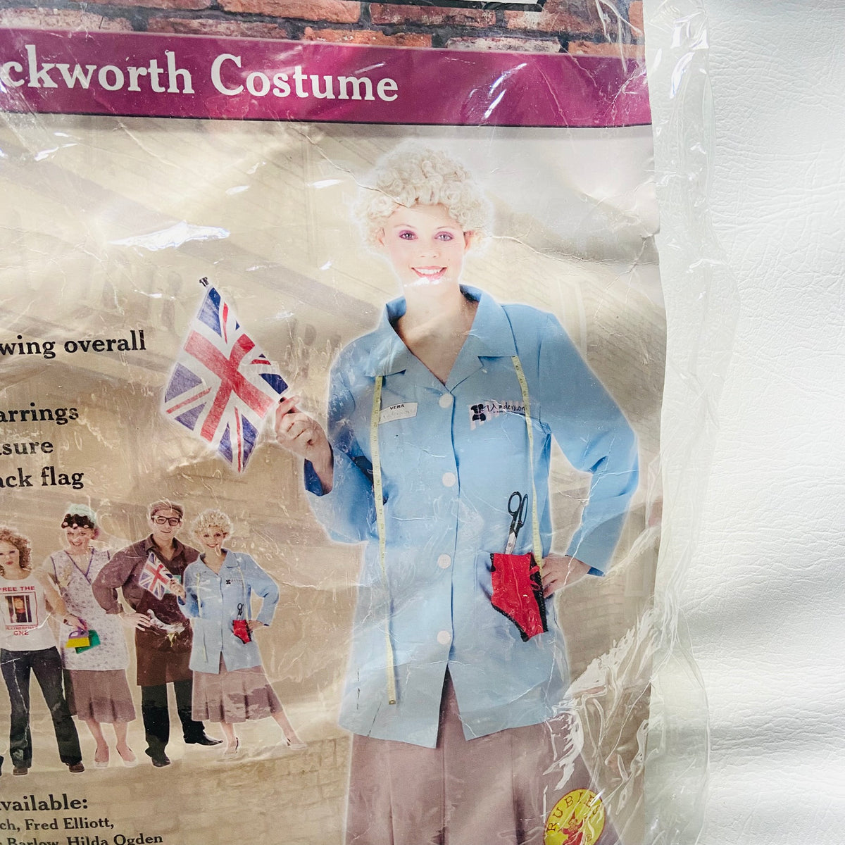 Rubies | Coronation Street | Vera Duckworth | Fancy Dress Costume | Halloween | Size Small (8-10) | Tunic | NEW