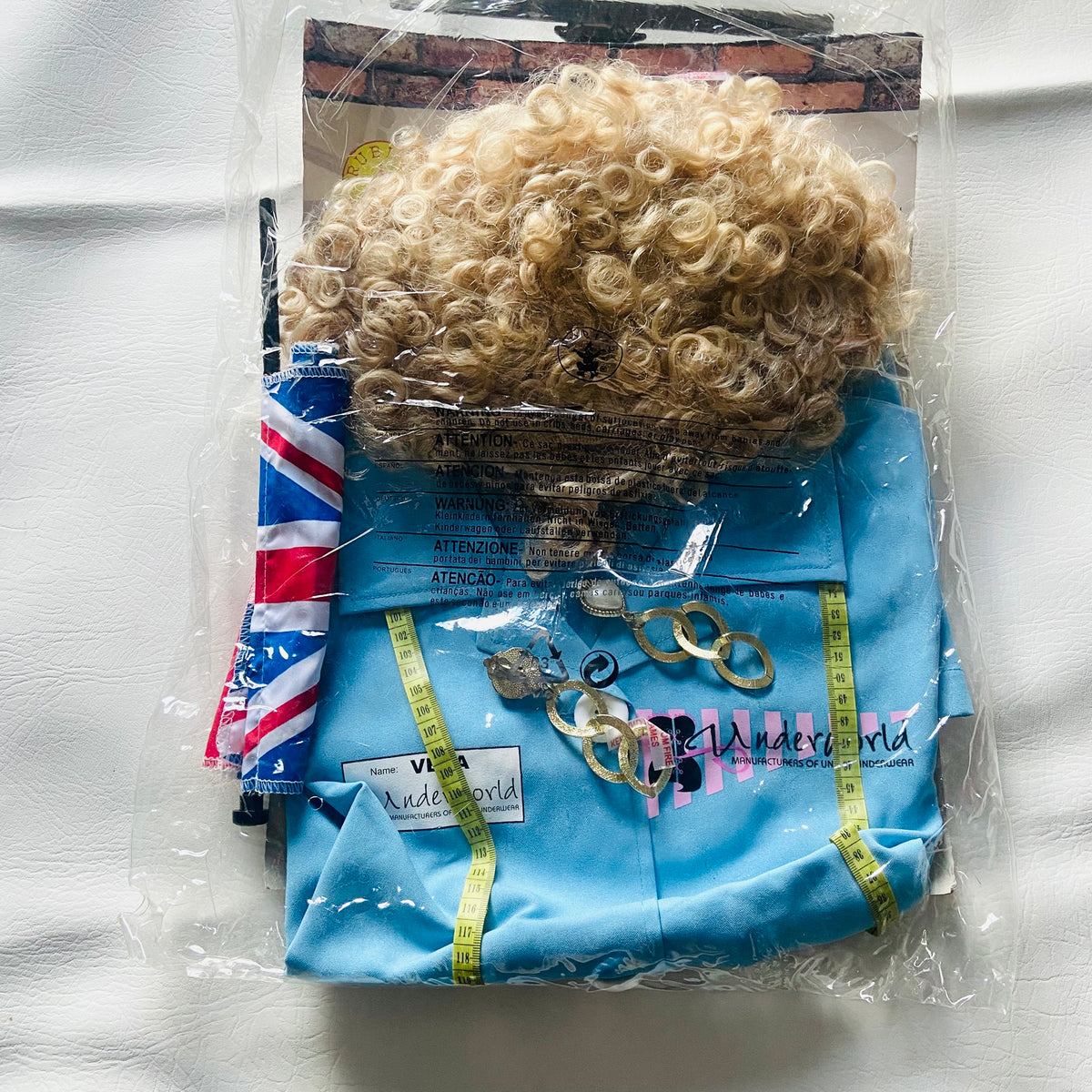 Rubies | Coronation Street | Vera Duckworth | Fancy Dress Costume | Halloween | Size Small (8-10) | Tunic | NEW