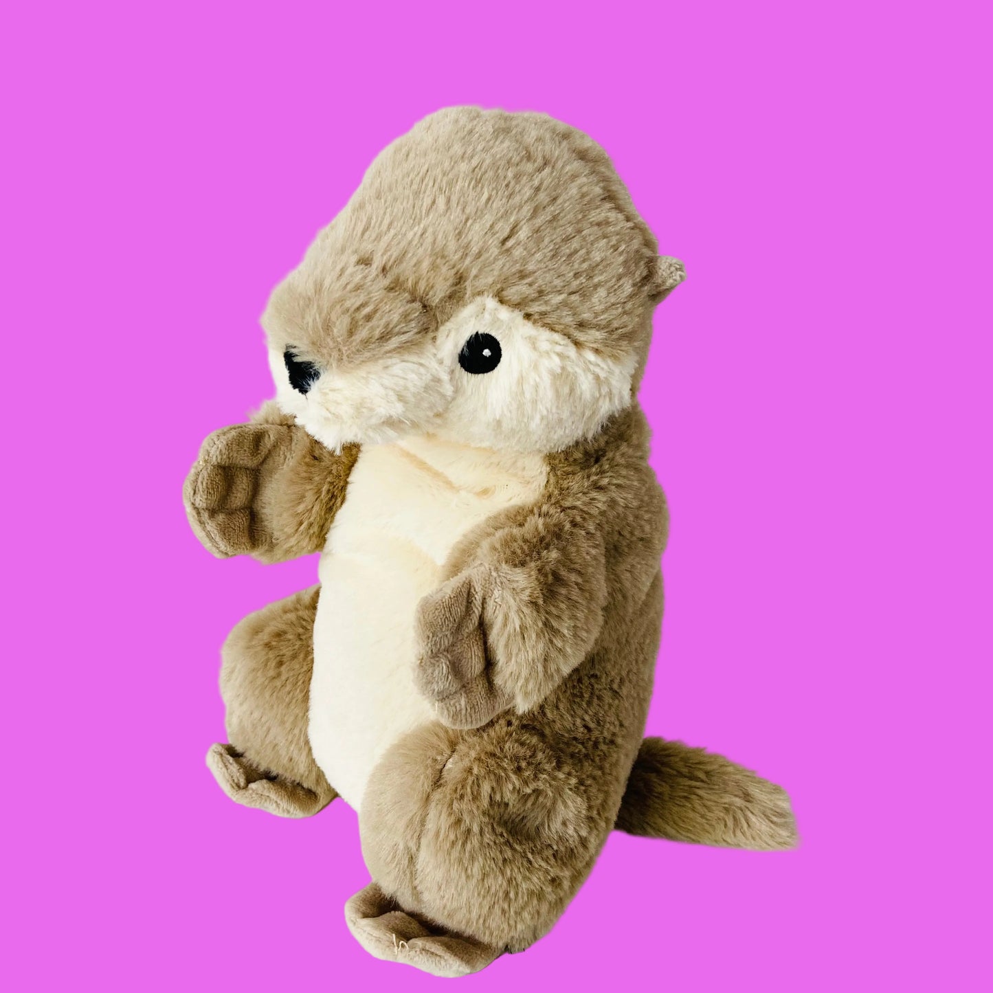 Warmies 25cm Microwavable Soothing Plush Otter Hot Or Cold Lavender Scented