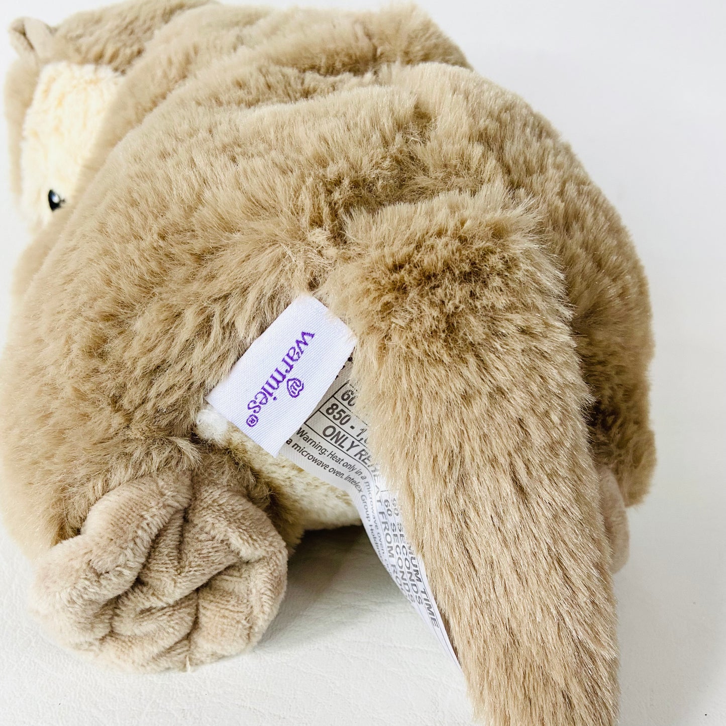 Warmies 25cm Microwavable Soothing Plush Otter Hot Or Cold Lavender Scented
