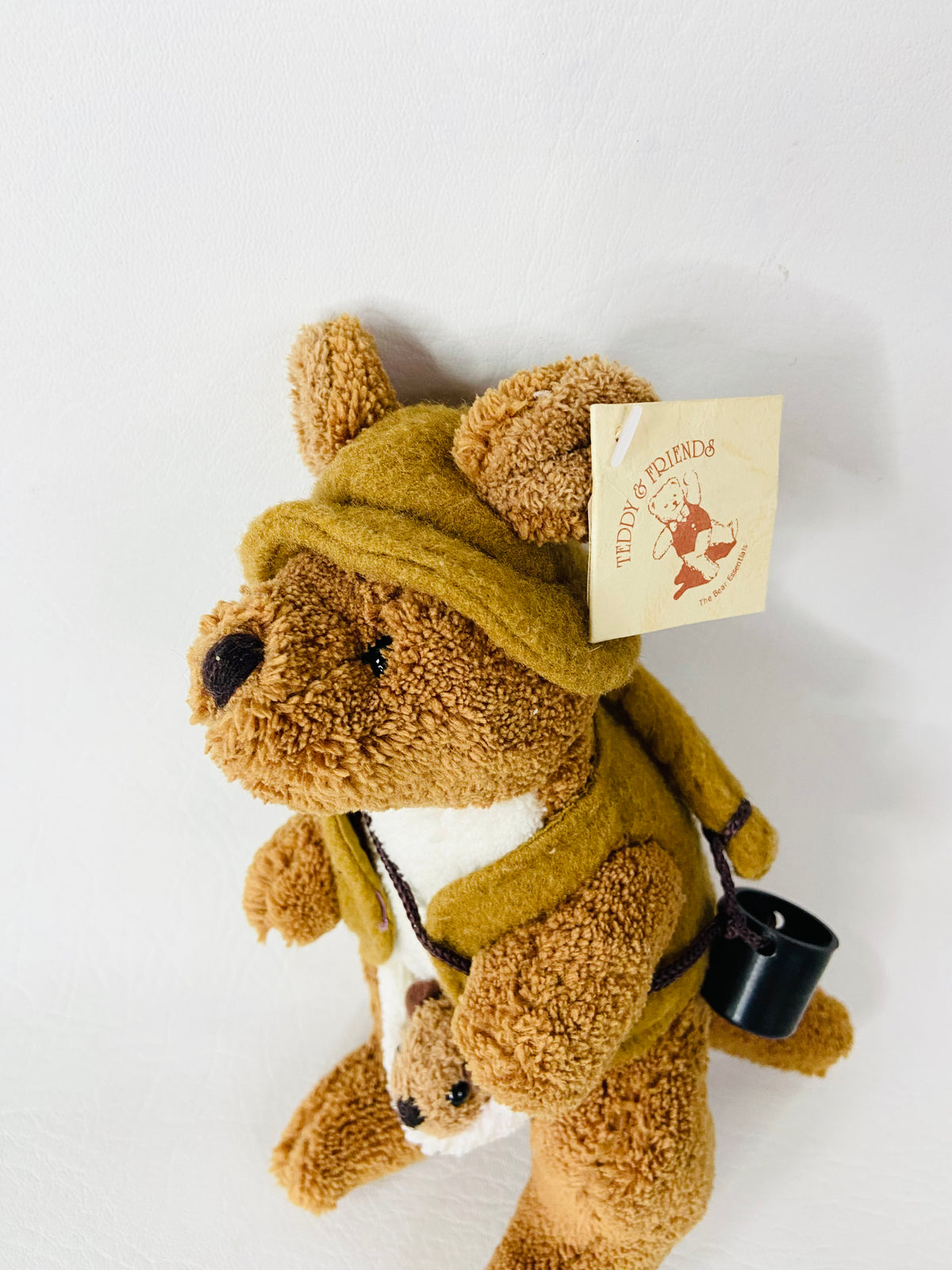 Teddy & Friends Vintage Kangaroo & Joey Swag Australia New With Tags
