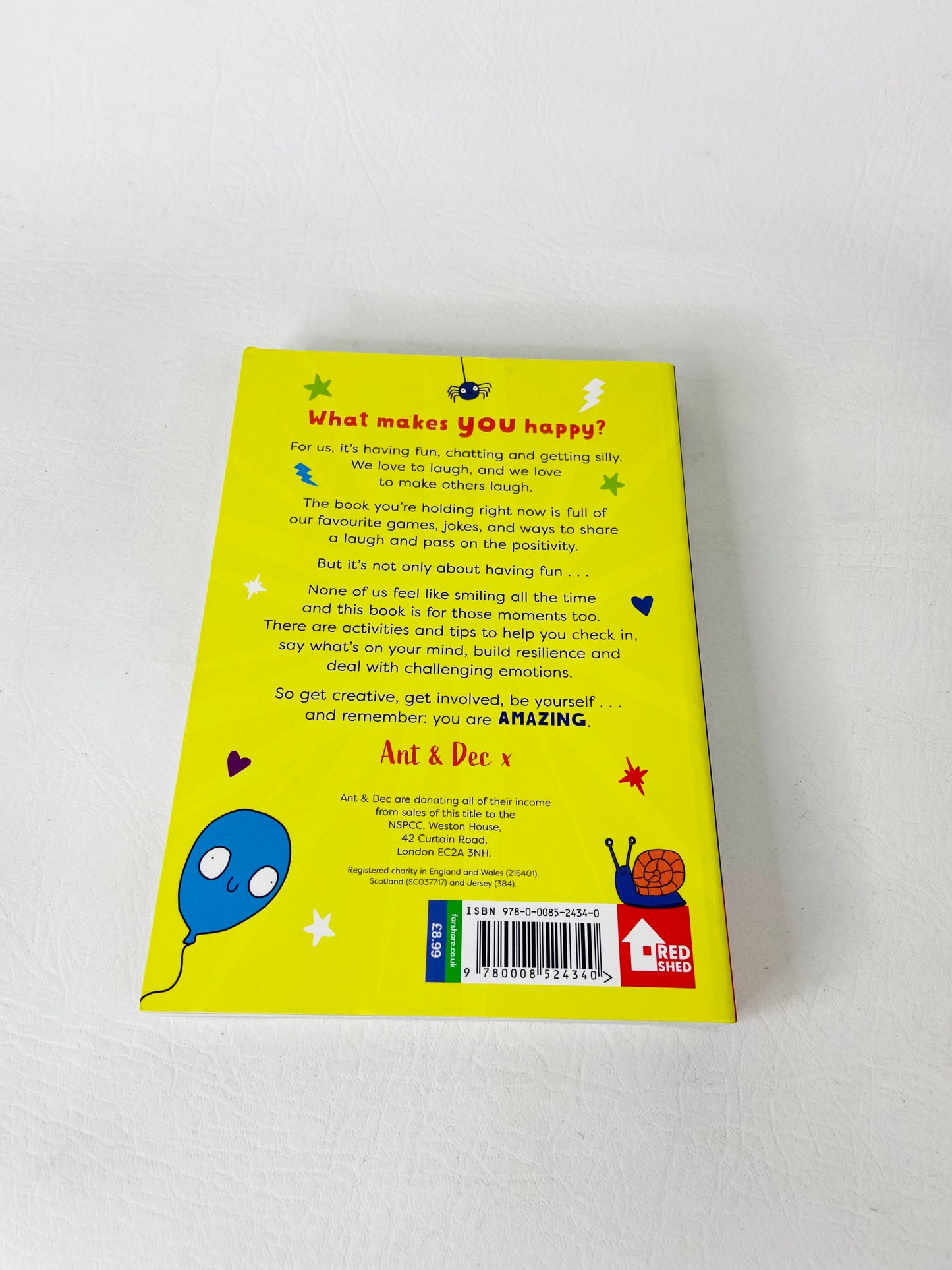 Ant & Dec Propa Happy: Awsome Activities to Power Your Positivity - Illustrated Children’s Activity Book