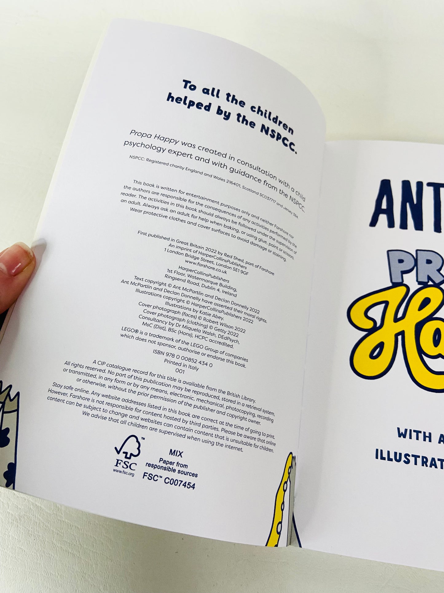Ant & Dec Propa Happy: Awsome Activities to Power Your Positivity - Illustrated Children’s Activity Book