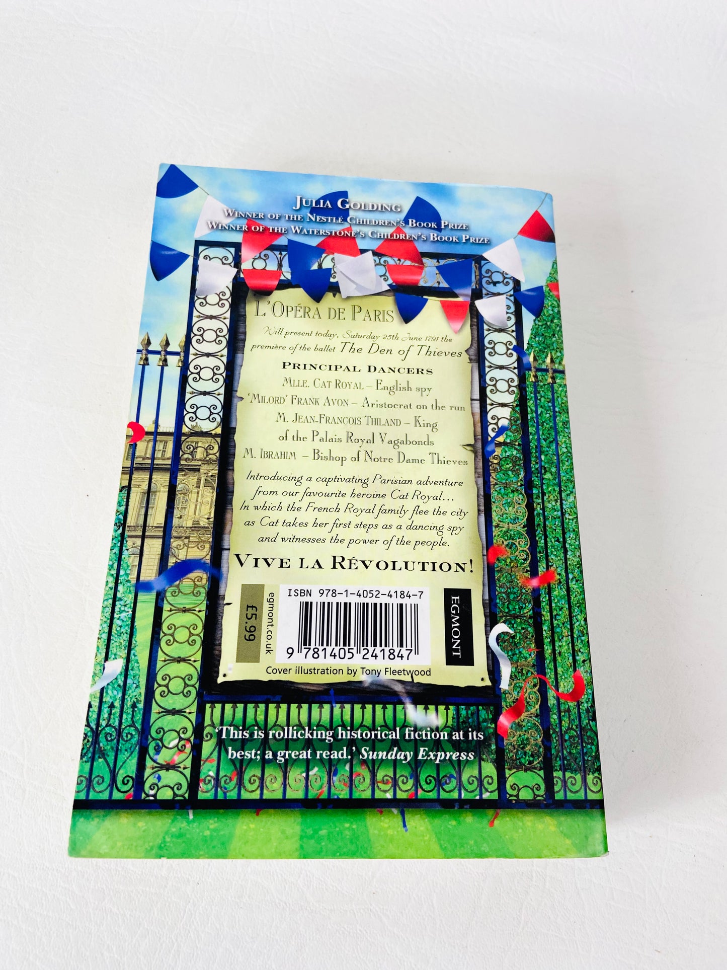 Den of Thieves - Julia Golding - A Cat Royal Adventure (Book 3) Paperback SIGNED