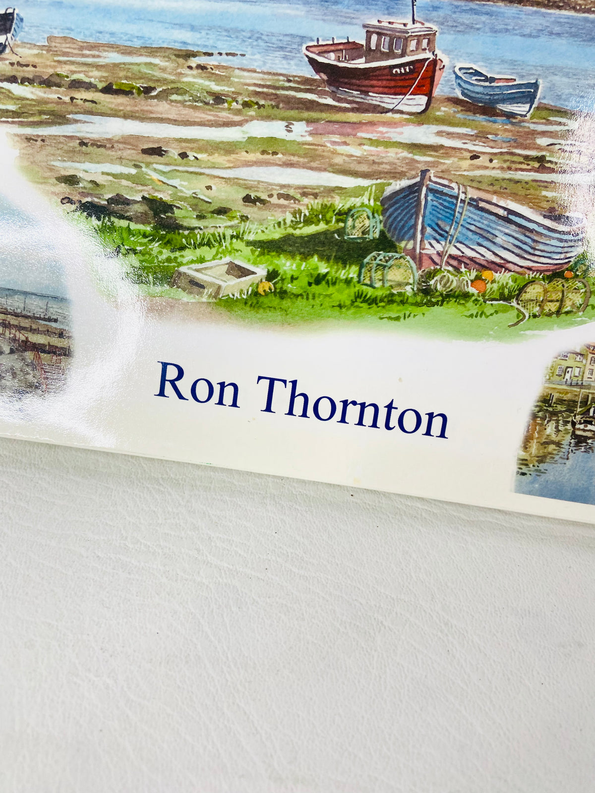 A Coastal Voyage in Watercolour: The Borders to the Humber Ron Thornton Hardback