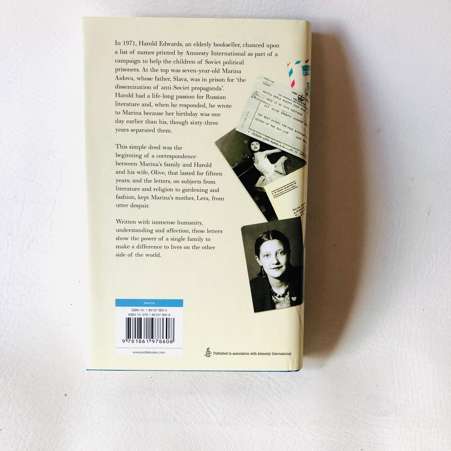 From Newbury With Love: Letters of friendship across the Iron Curtain-Anna Horsrugh-Porter & Marina Aidova Book