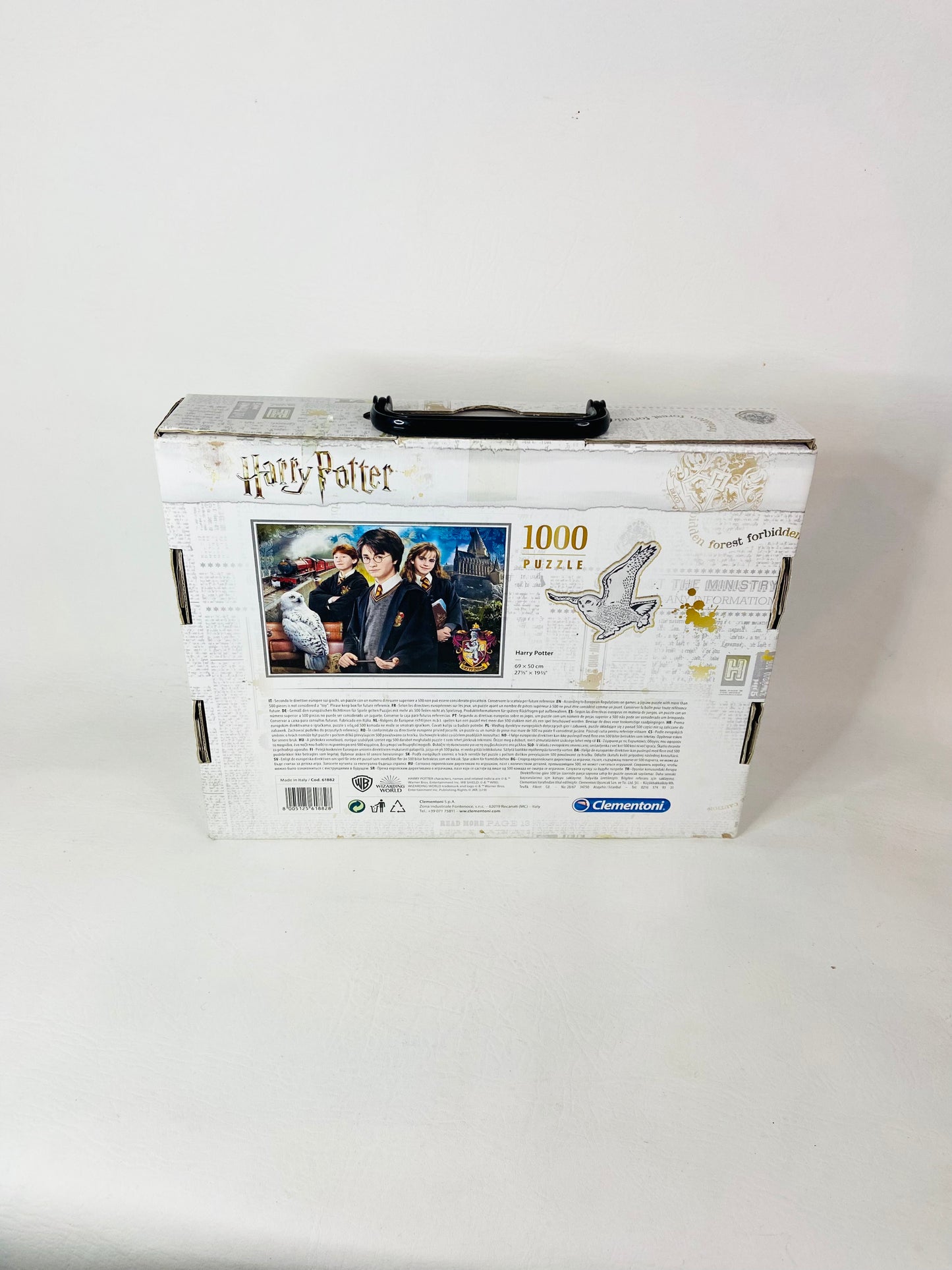 Clementoni 61882 Harry Potter Jigsaw Puzzle - 1000 Pieces - Briefcase Carry Case Style